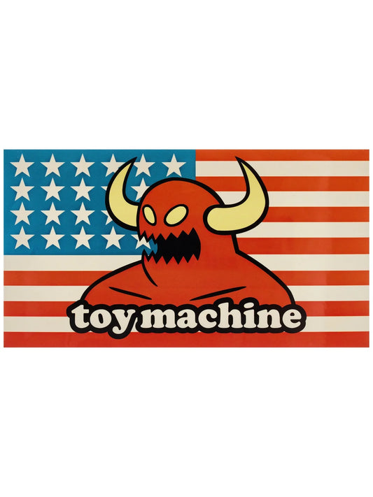 Toy Machine 2.75” x 5” American Monster Sticker
