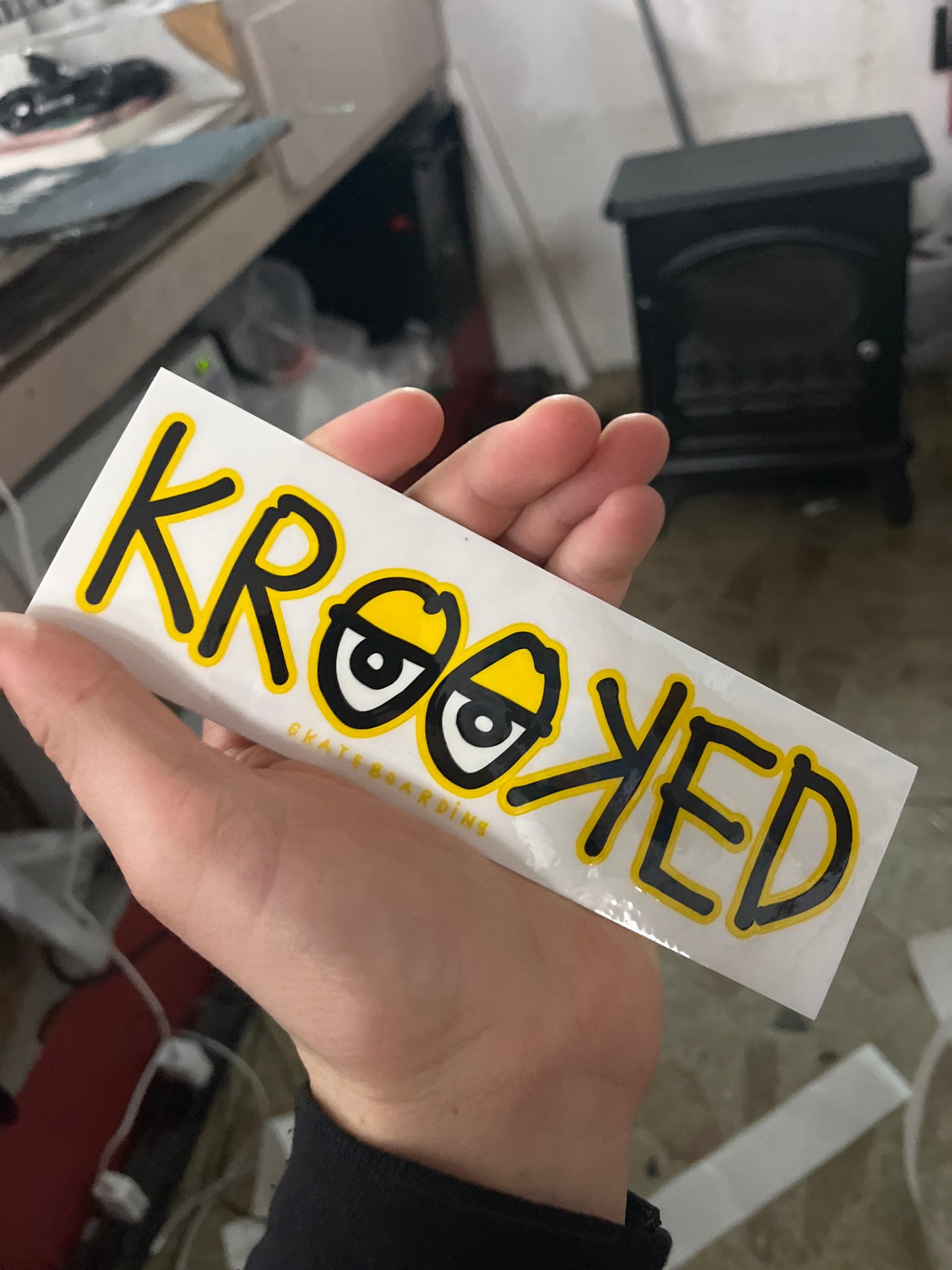 Krooked Stickers 7”
