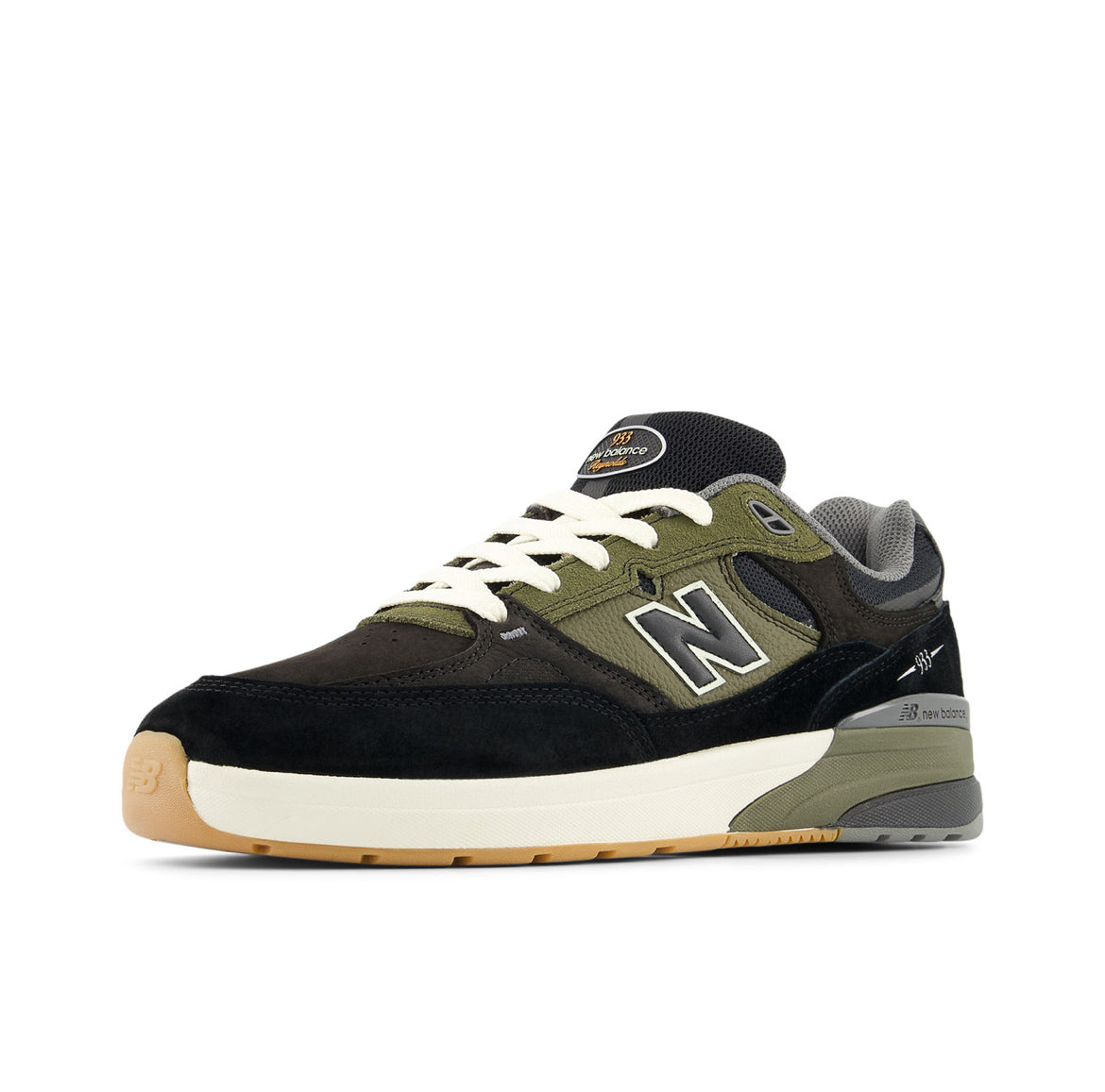 New Balance Numeric Reynolds 933 "Black/Olive" Shoes