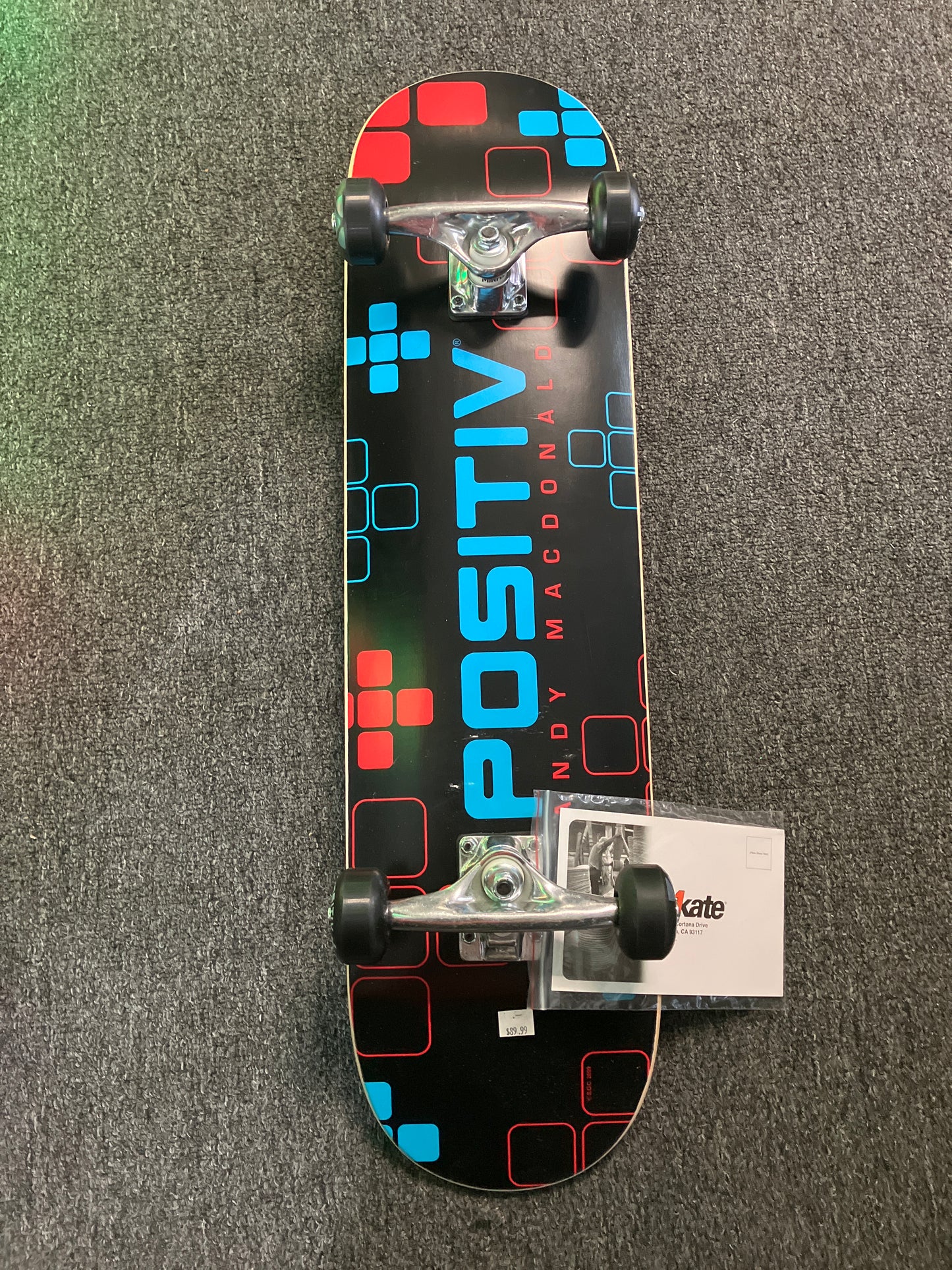 Positiv 8.0 Andy Macdonald Complete Skateboard