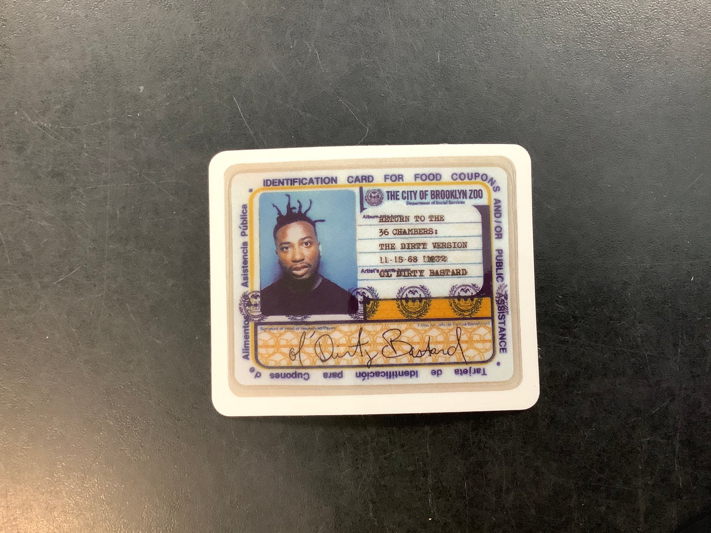 ODB Color Bars ID Sicker