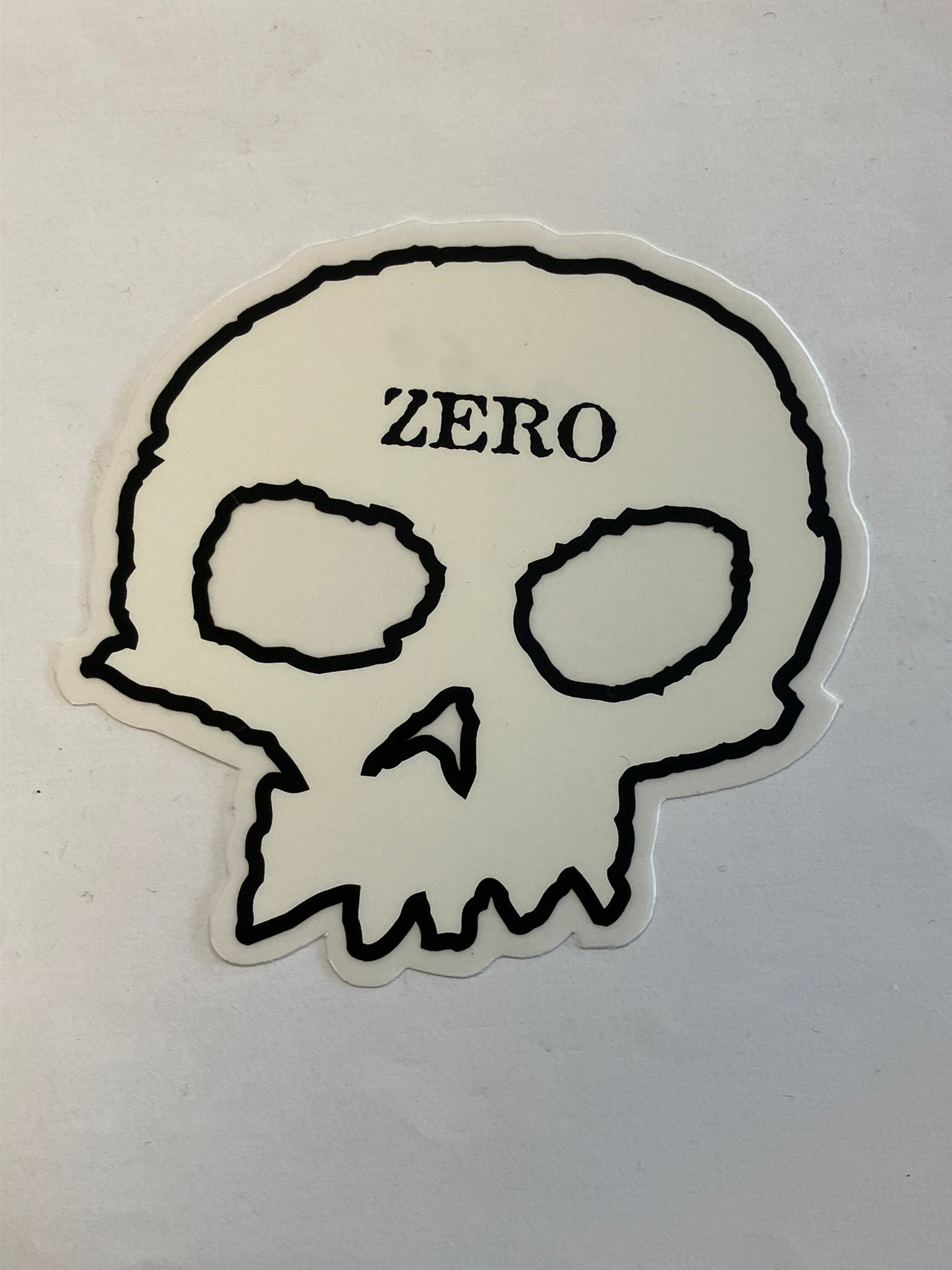 Zero Skull Sticker 4”