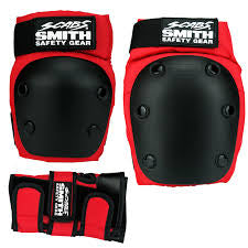 Smith Scabs Adult Pads Set Red XL
