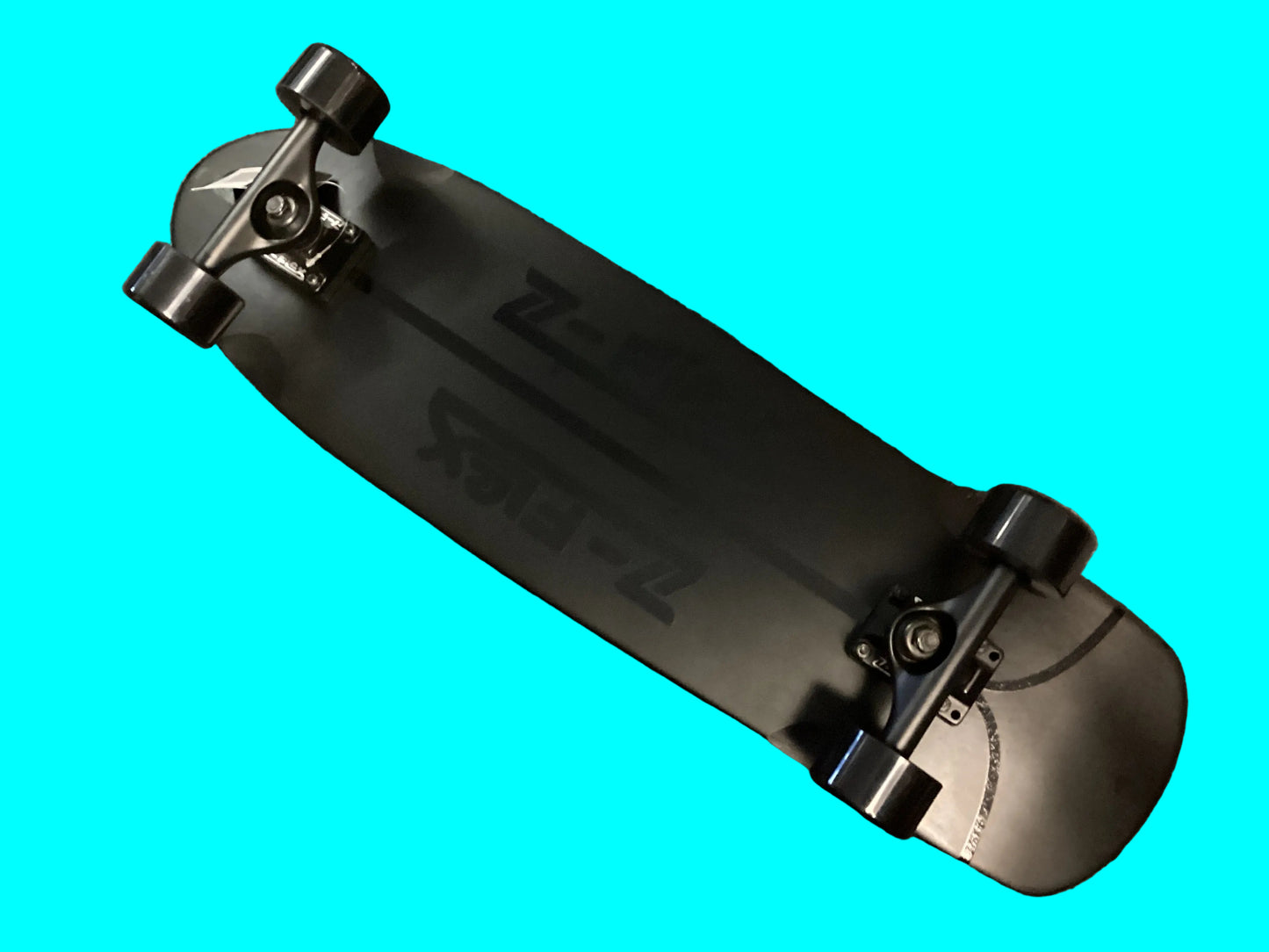 Z Flex 8.5” complete skateboard cruiser Shadow Lurker Shorebreak