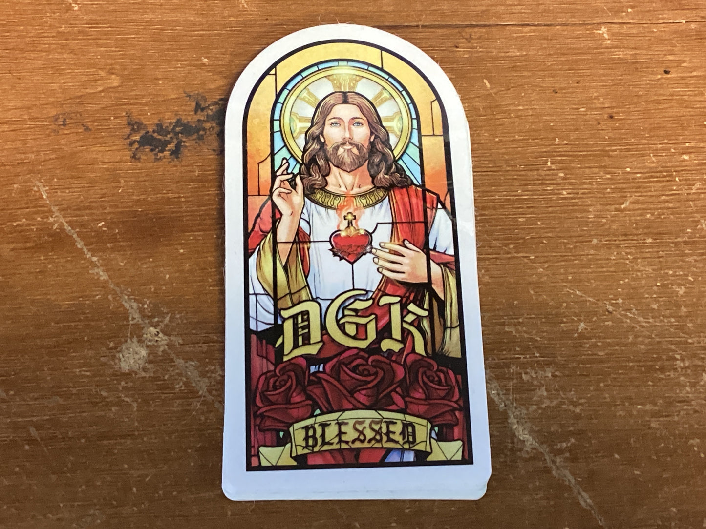 DGK STICKER PRINCE OF PEACE 2.75”x4.75”