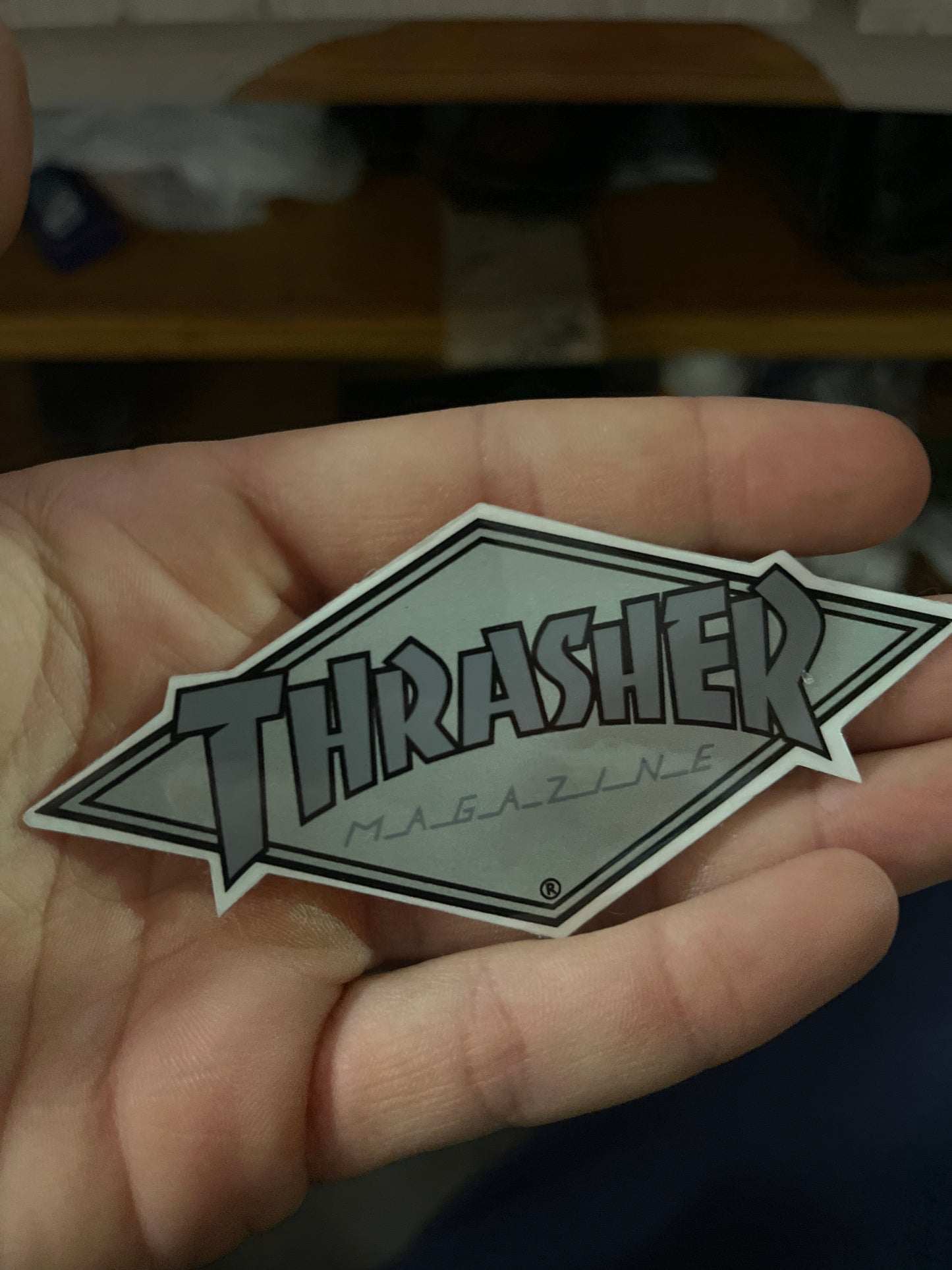 Thrasher Mag Sticker 4.25”