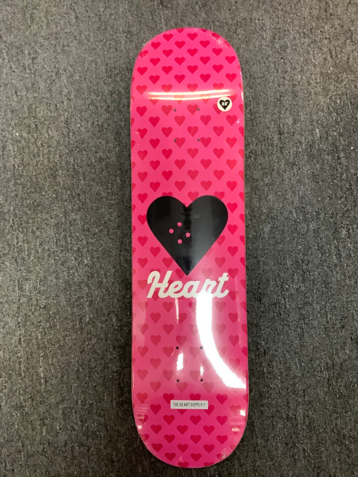 Heart Supply 8” Heart Logo Pink Deck