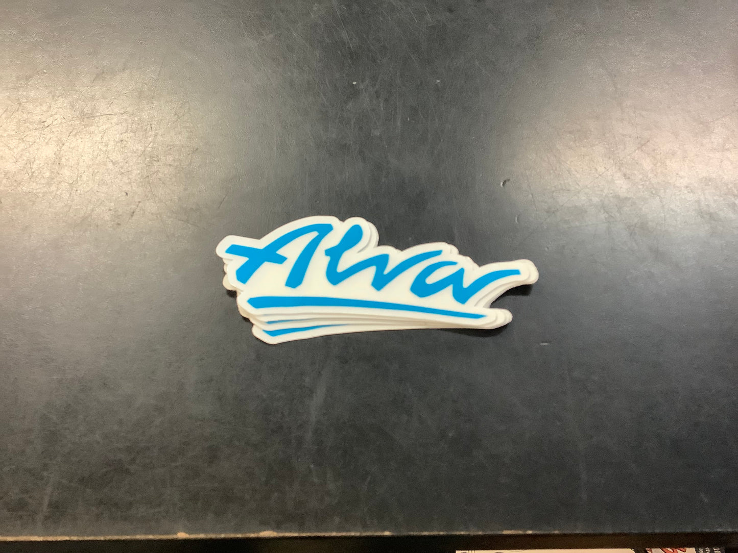 Alva Aqua Sticker 4.5”