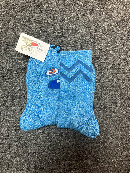 Toy Machine Betard Crew Socks- Blue