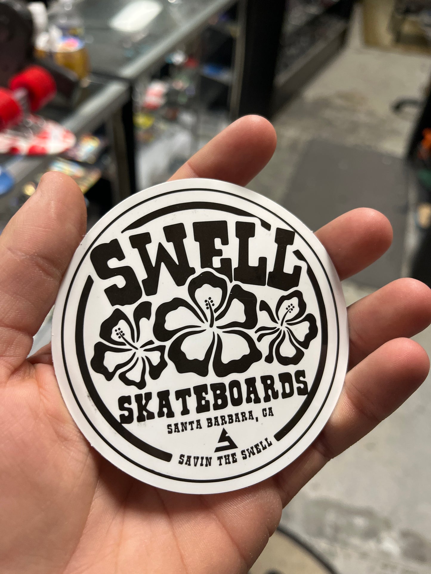 Swell Sticker