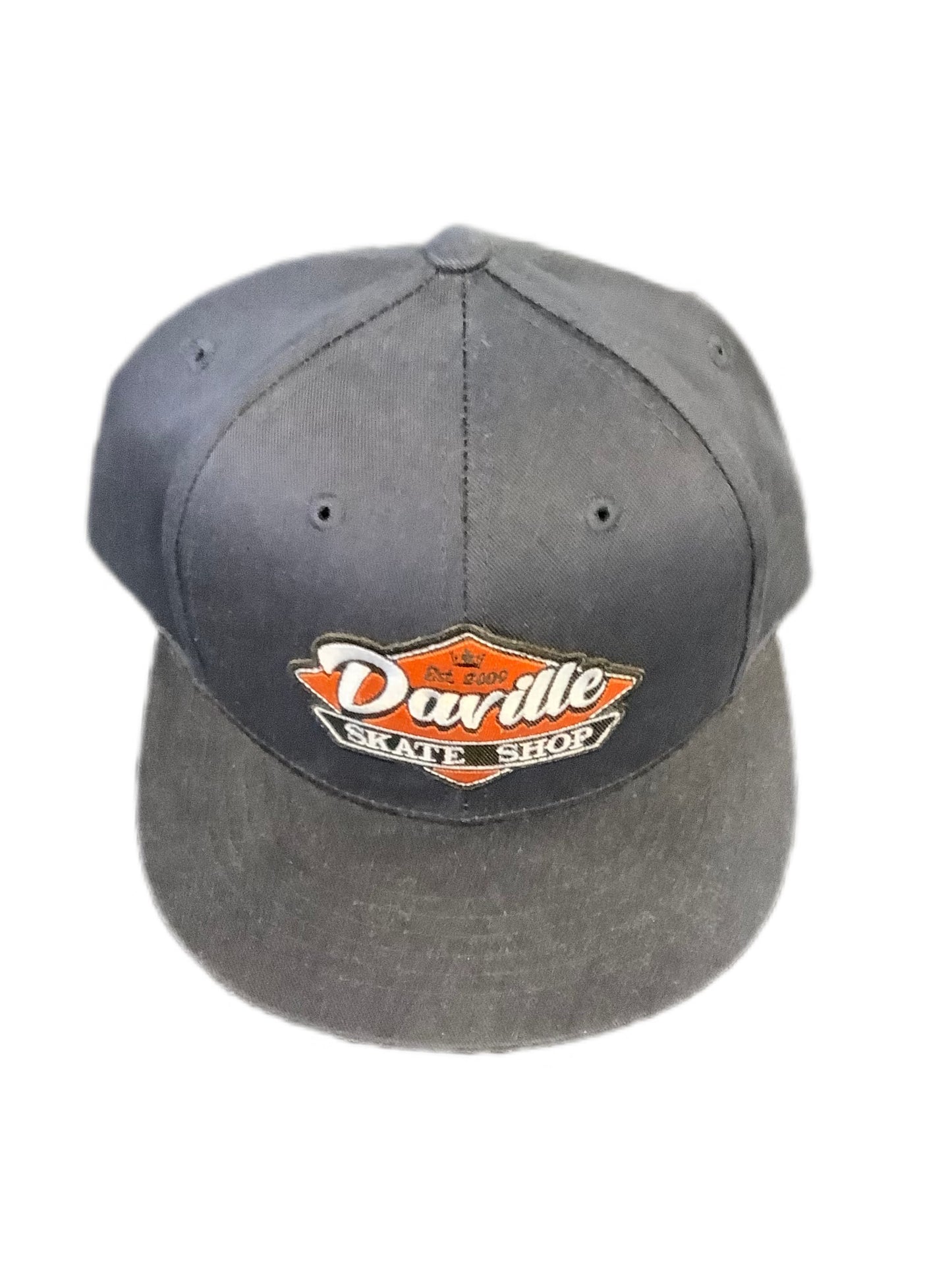 Daville hat SnapBack diner logo Black Youth