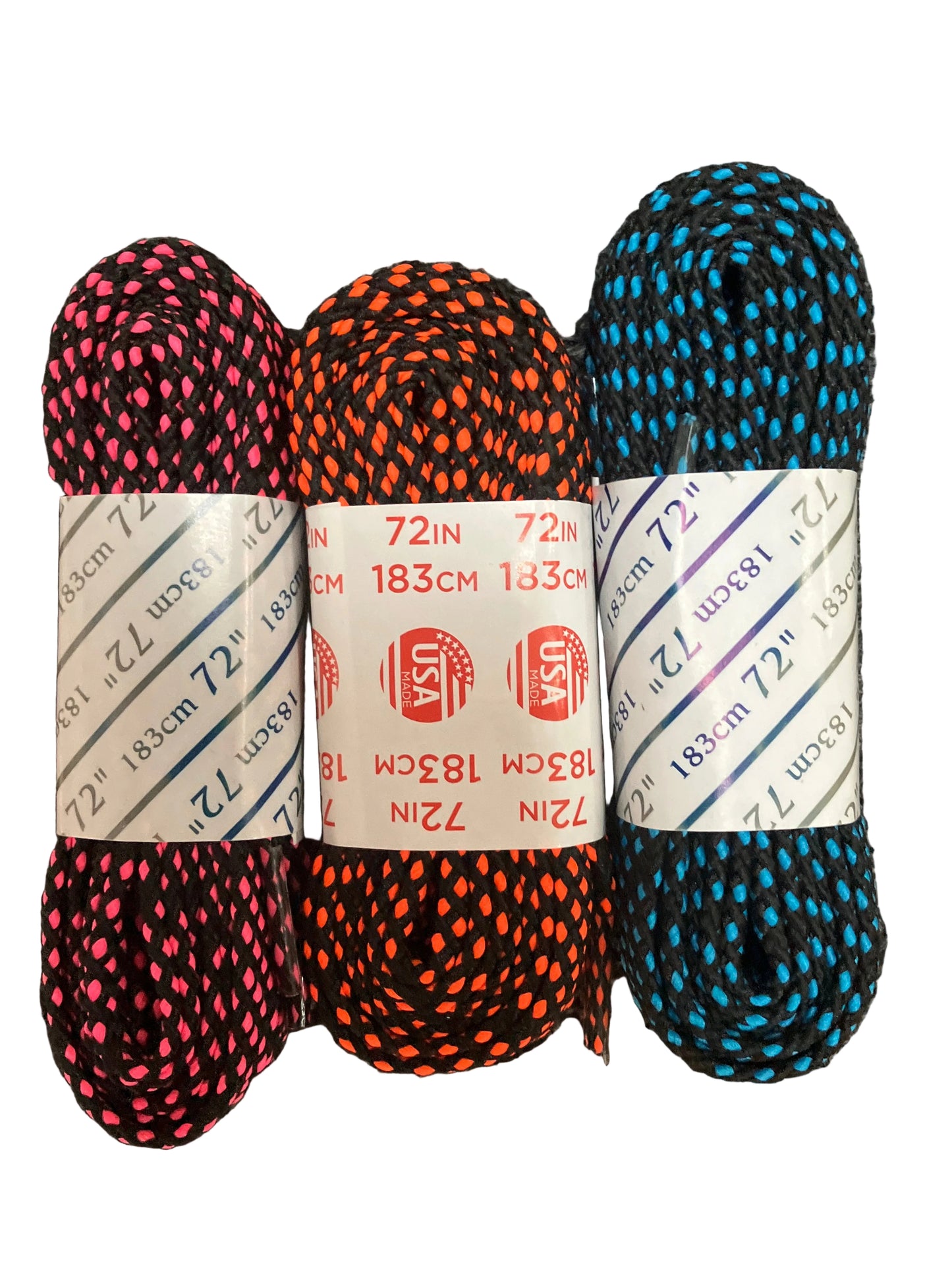 Shoe Laces Woven assorted colors for roller skates