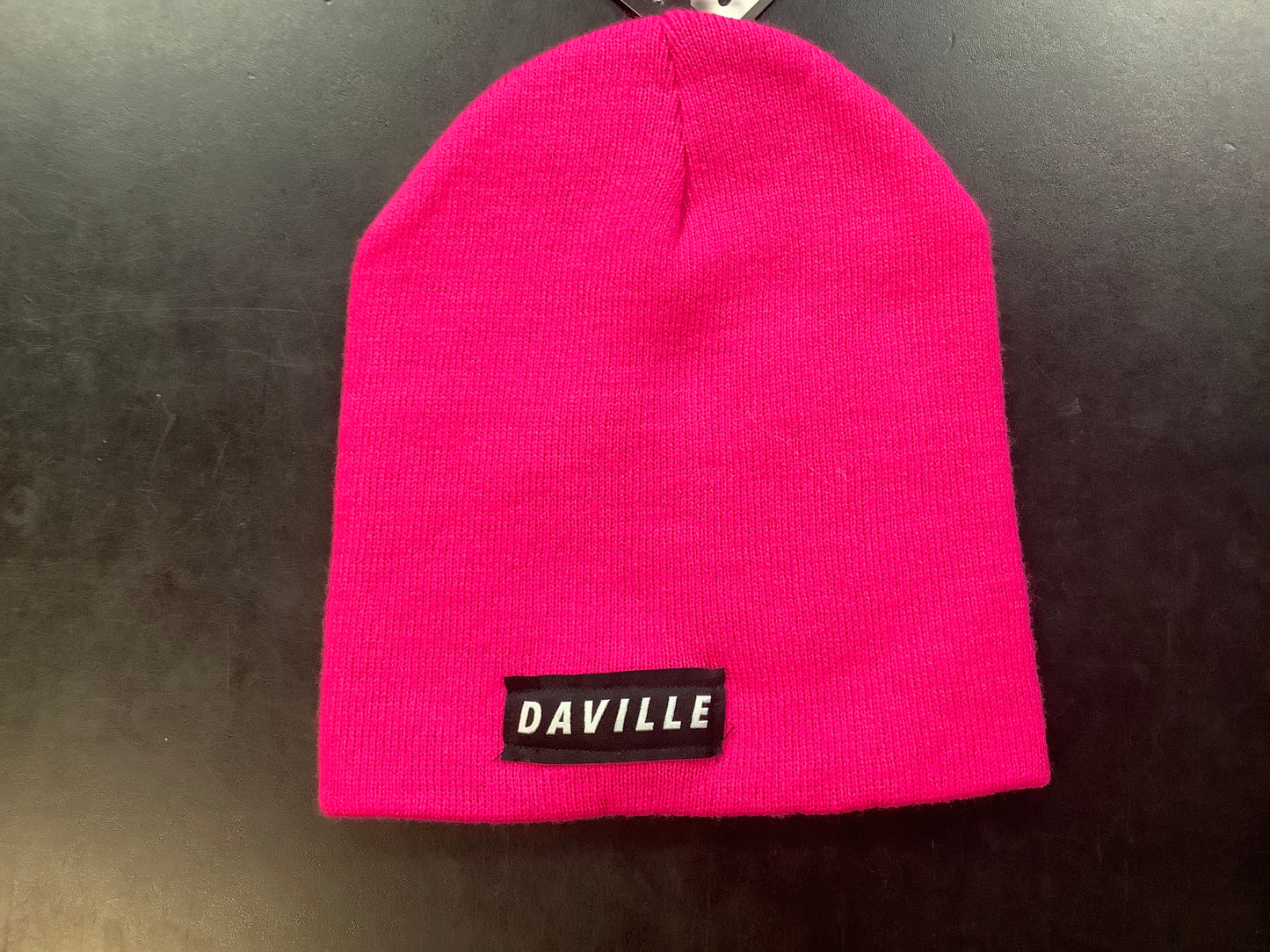 Daville Logo Pink Beanie