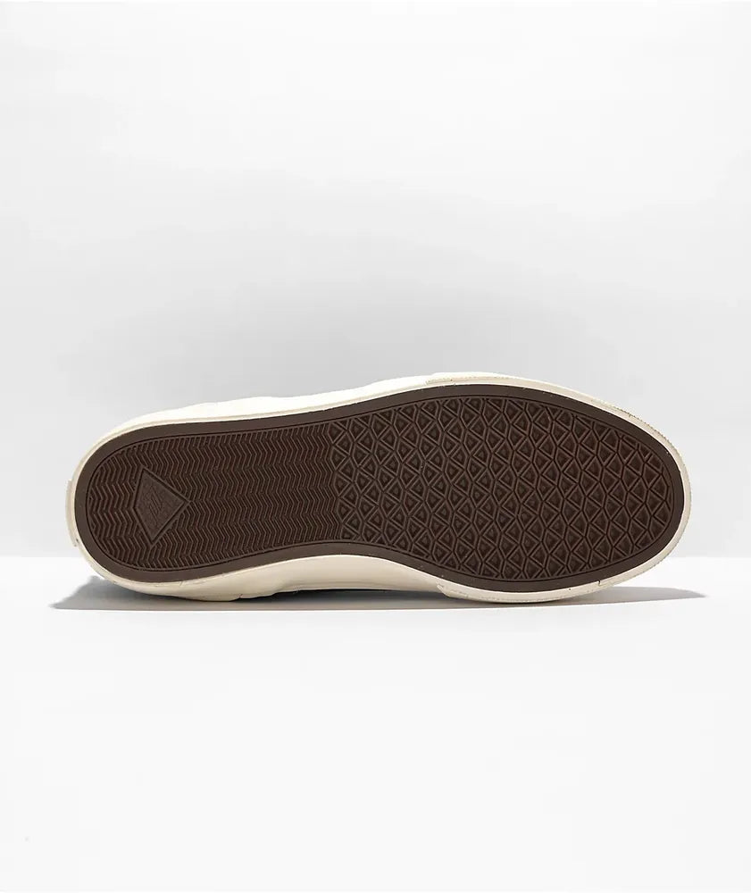 Emerica Pillar Skate Shoes Black/Olive Size 8