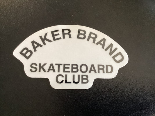 Baker Skateboard Club Sticker