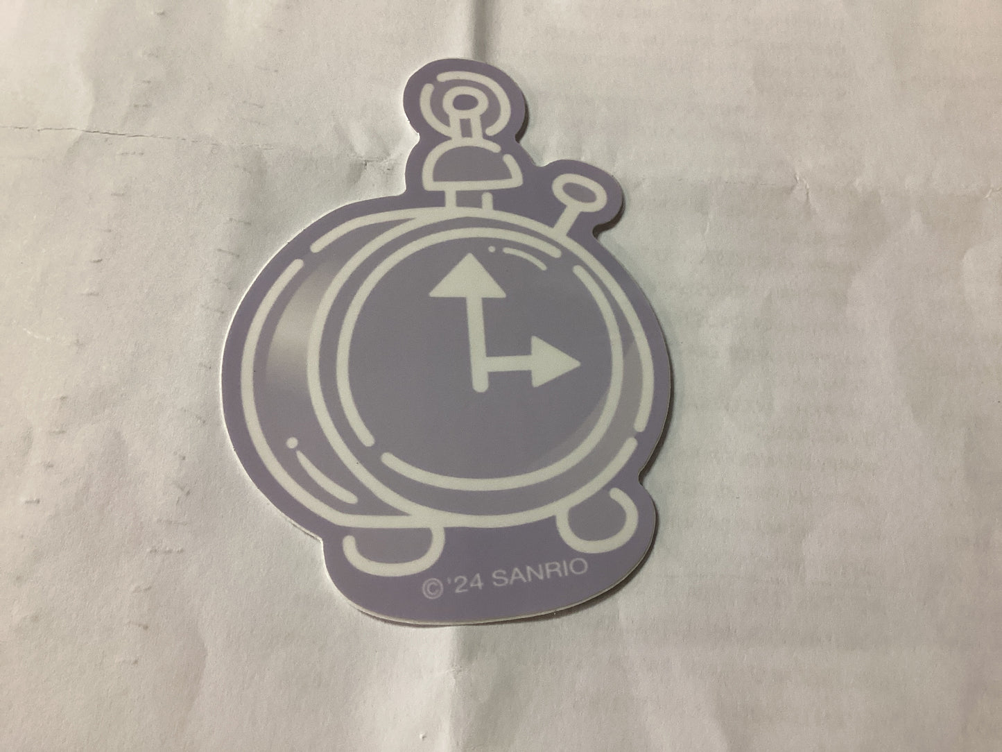 Girl Sticker Hello Kitty 50 clock Sanrio