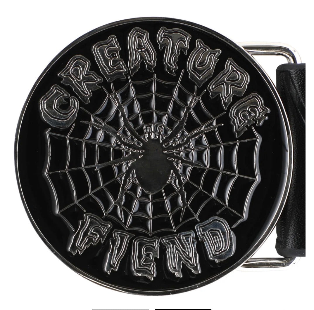 Creature Belt Web Black
