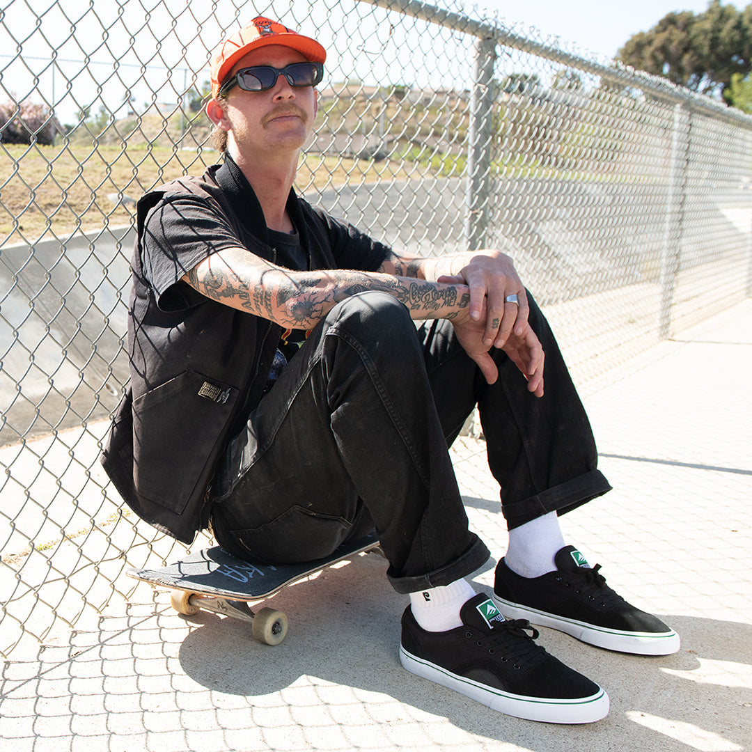 Emerica Provost G6 Shoes Black/White/Gold