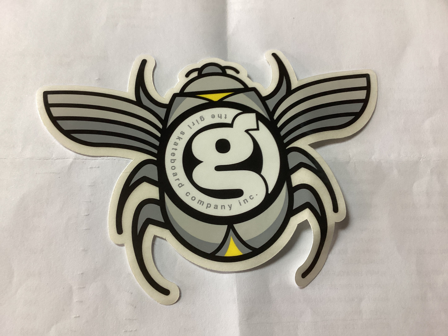 Girl Sticker Bug
