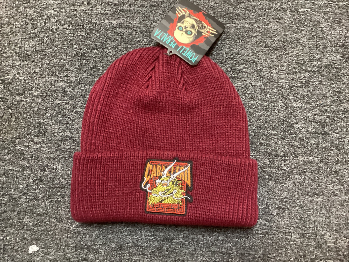 Powell Peralta beanie Cab street burgundy
