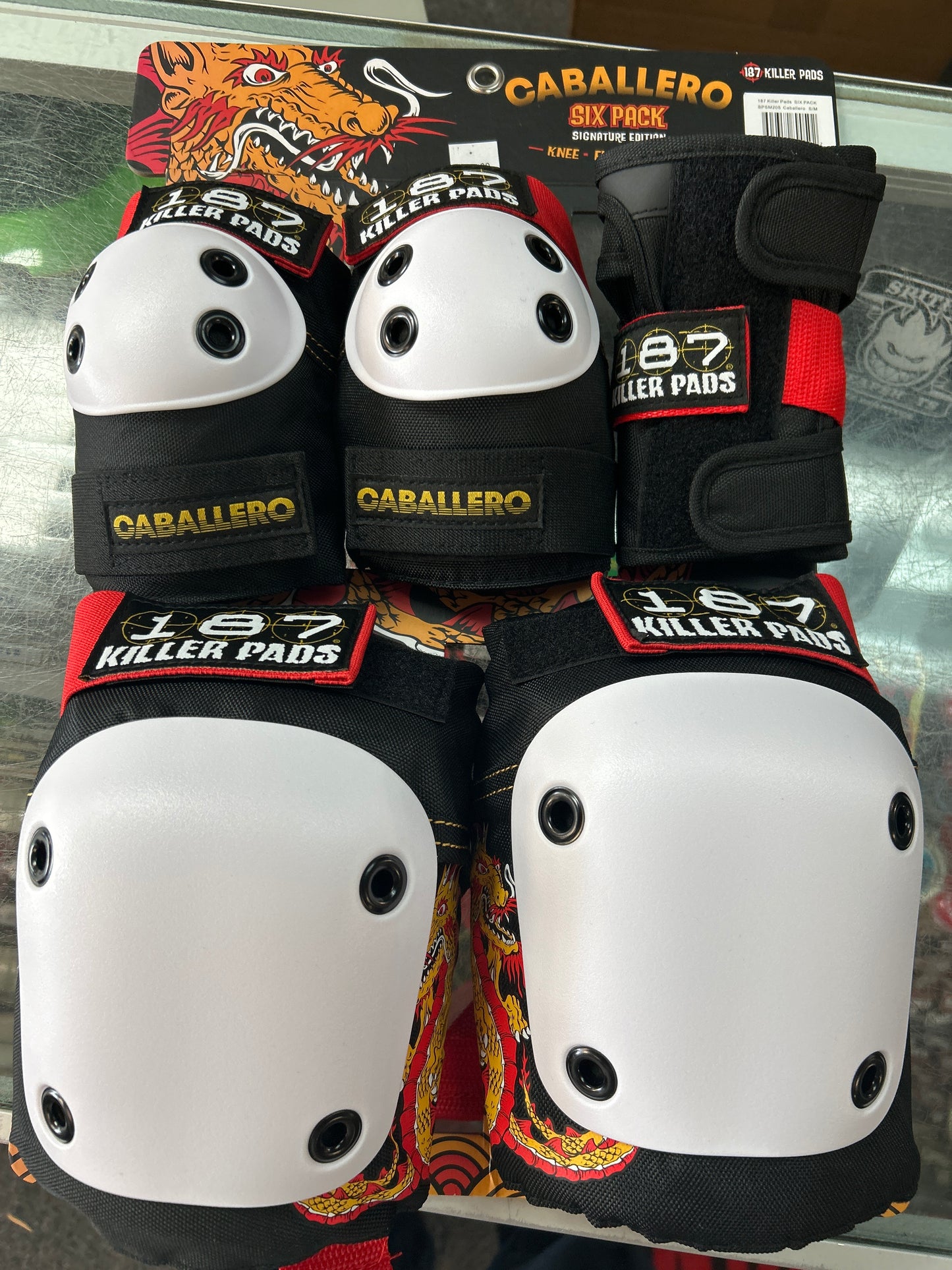 187 pad set S/M Six Pack Caballero