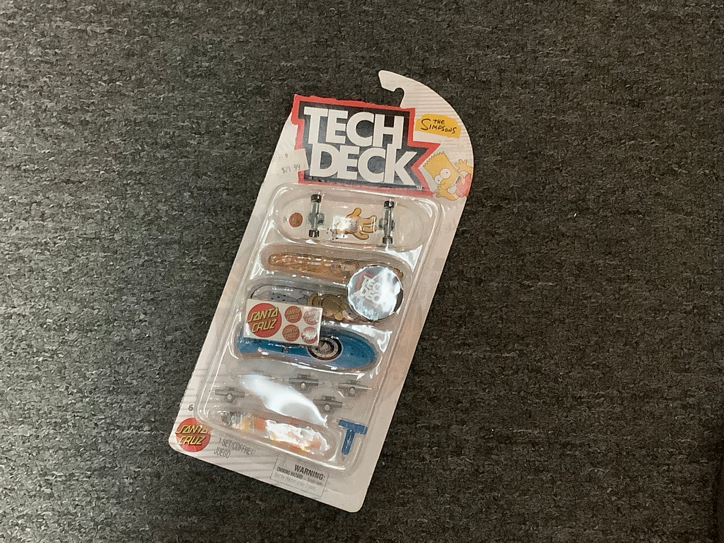 Tech Deck Santa Cruz Simpson 4 pack