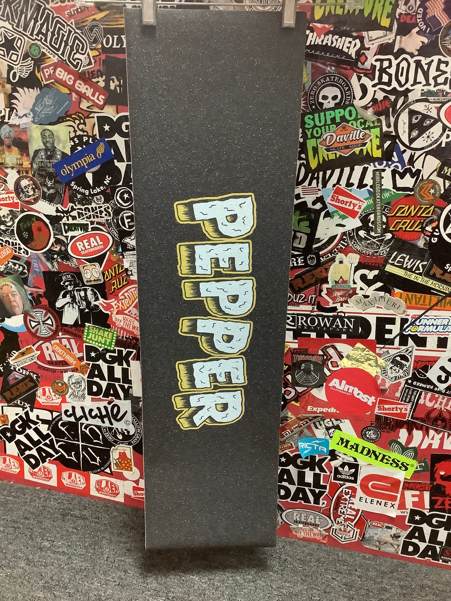 Pepper Grip Tape 9” x 33” Big Logo
