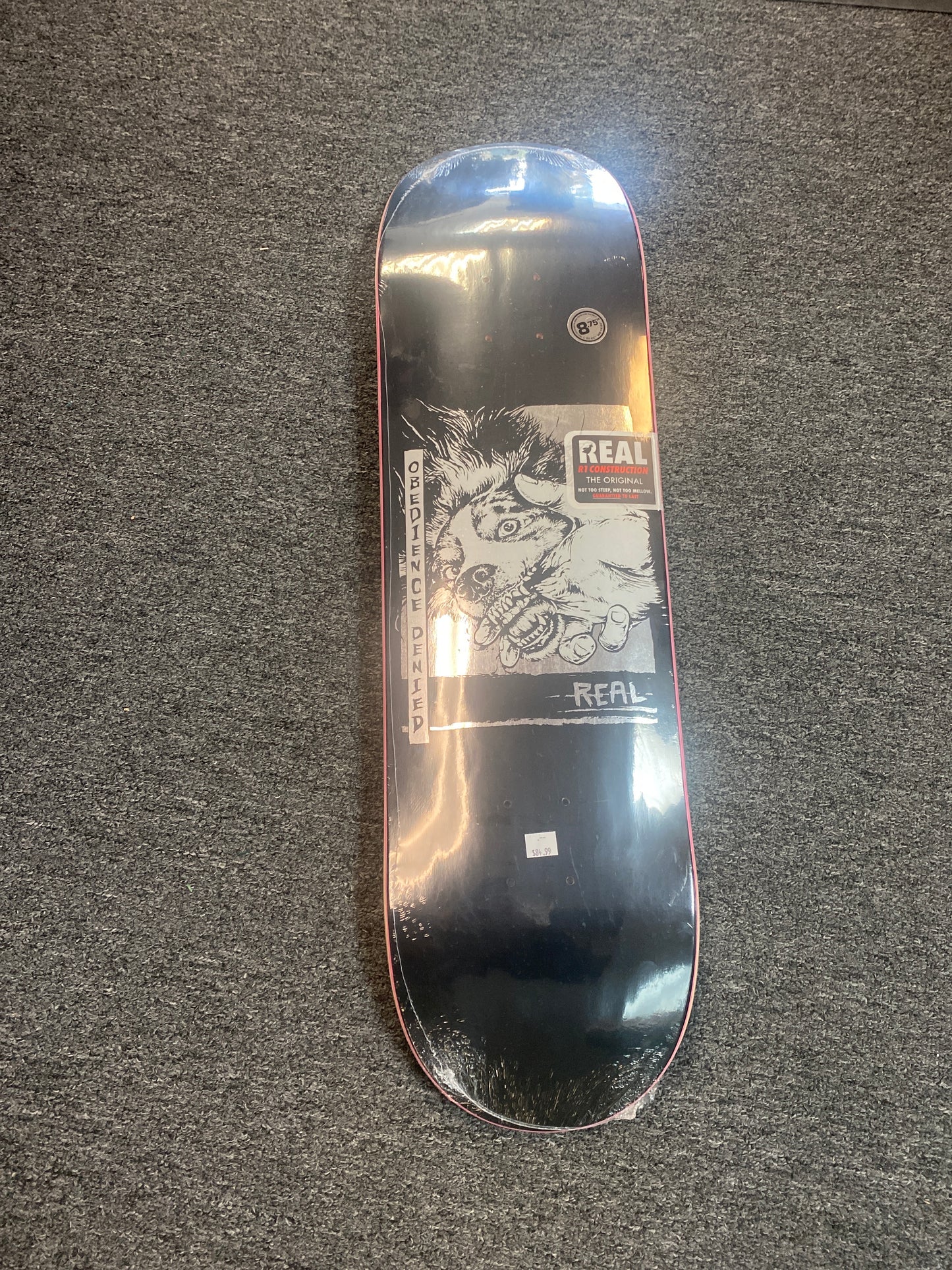 Real 8.75 Obedience Denied Black Deck