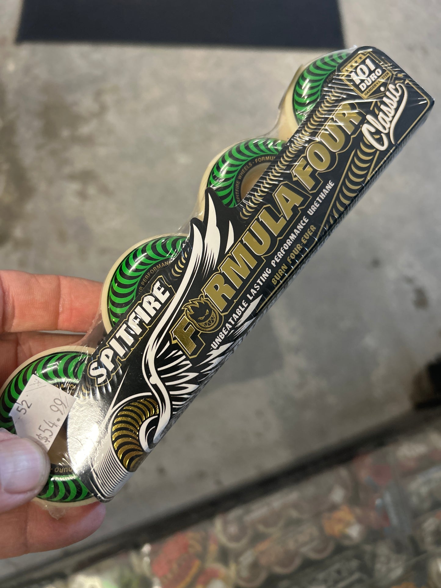 Spitfire 52mm wheels F4 Classic 101A