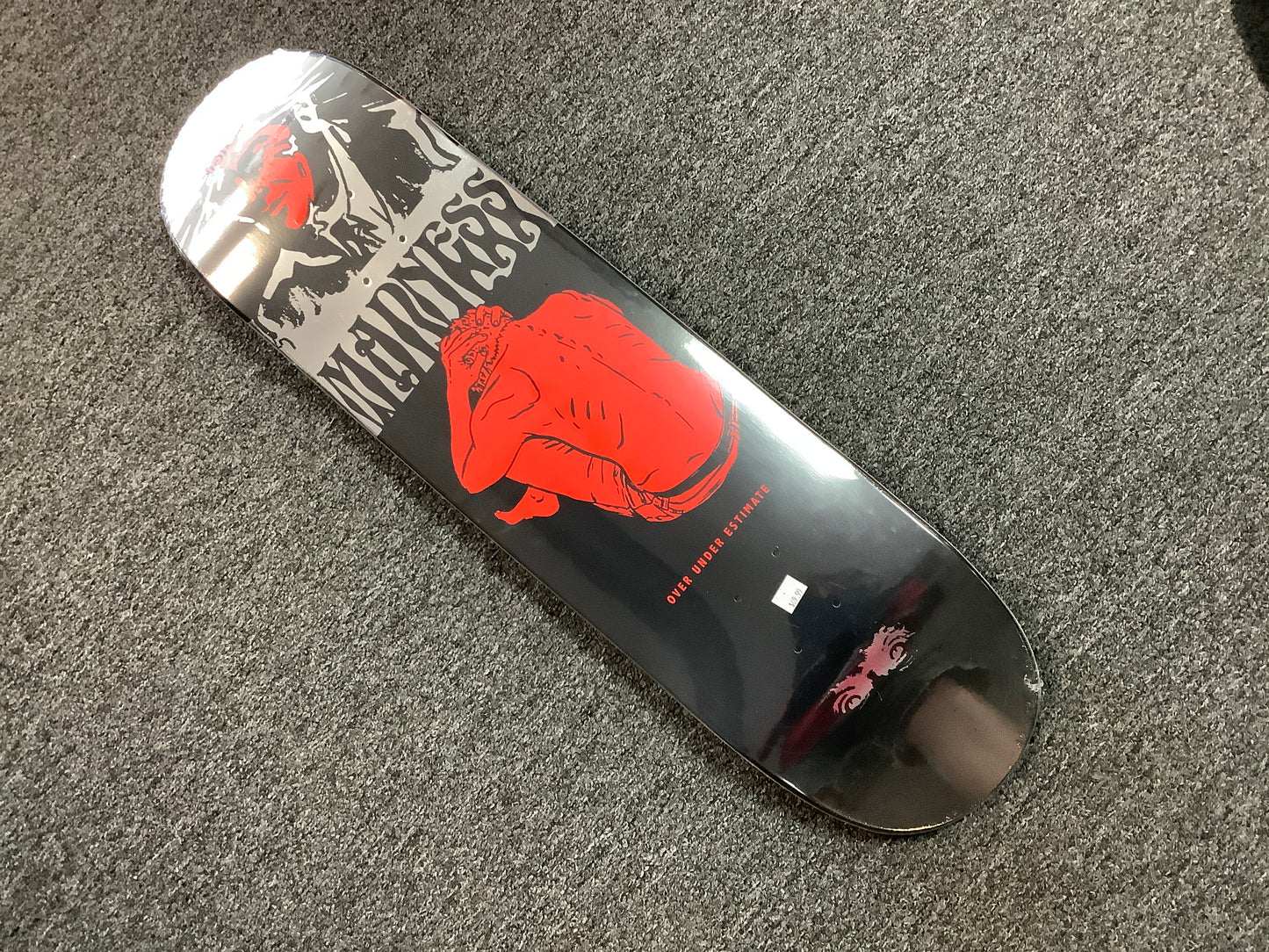 Madness 8.375 deck Break Down silver black