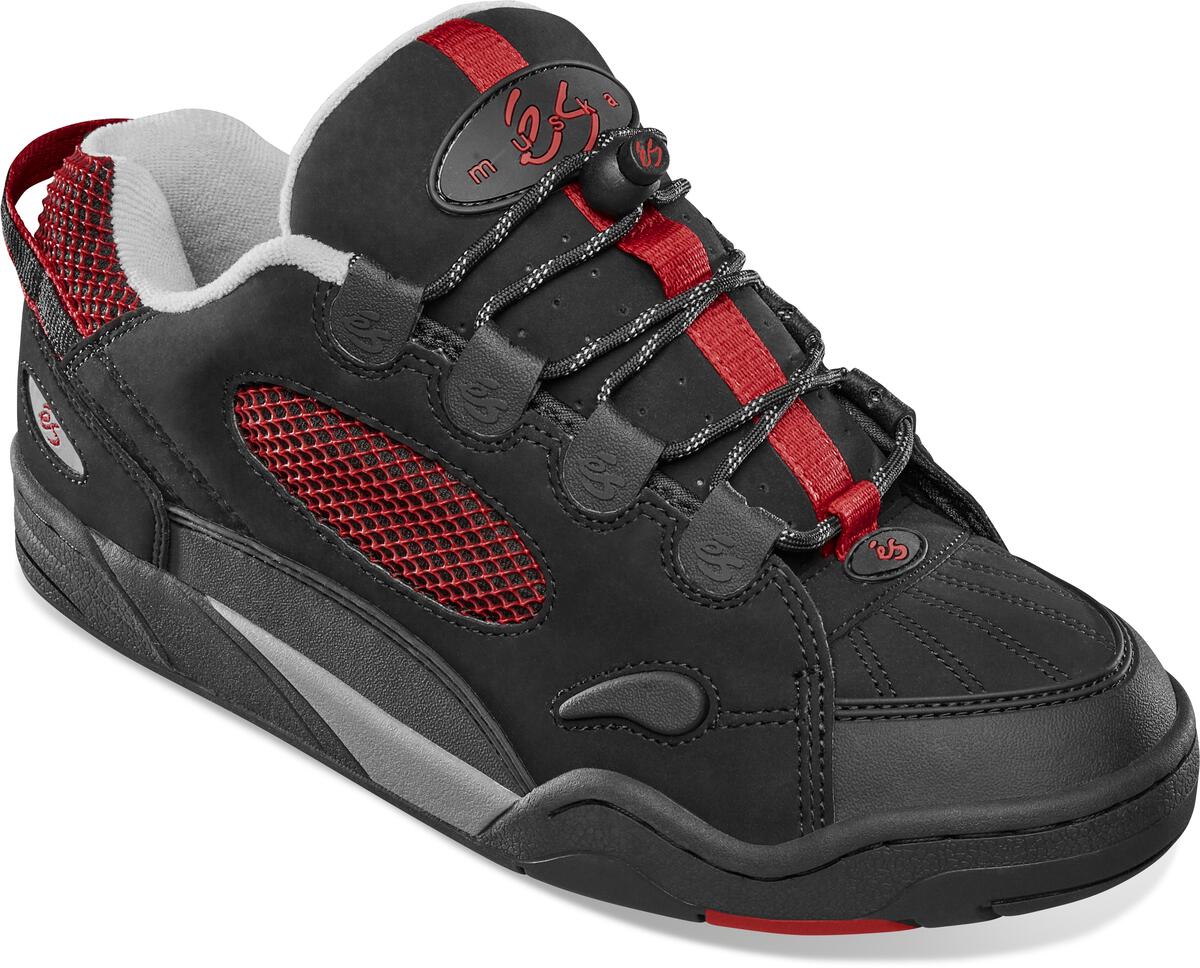 ES Muska Skate Shoe Black/Red