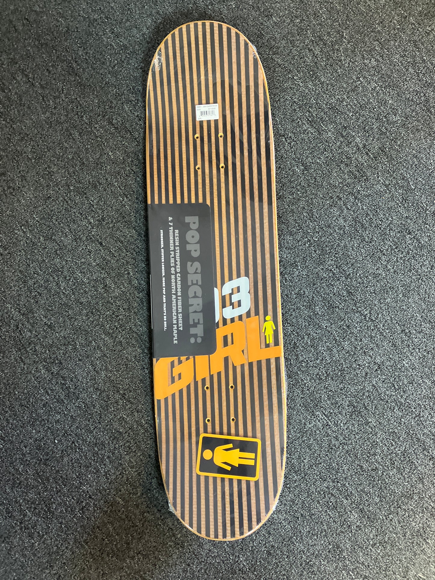 Girl 8.5 Pop Secret deck Brohy Team Brophy