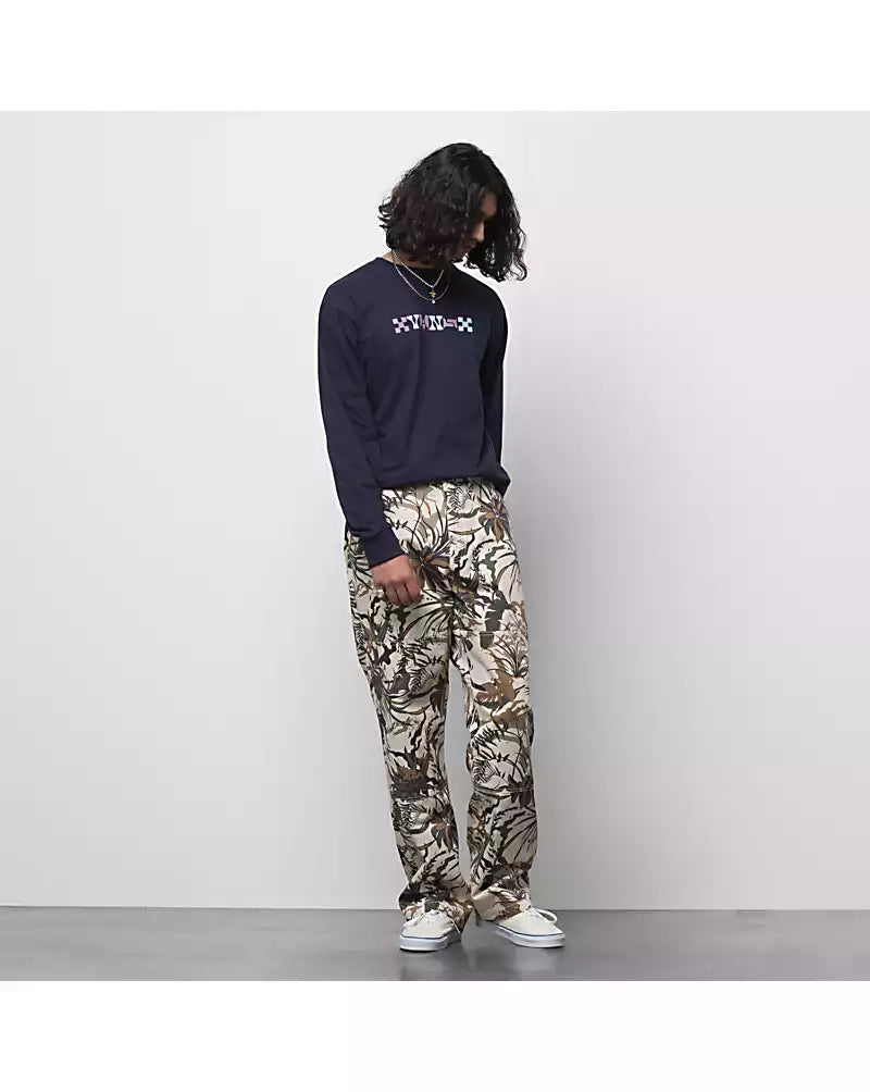 Vans Authentic Chino Loose Double Knee Pants Size 32 Jungle