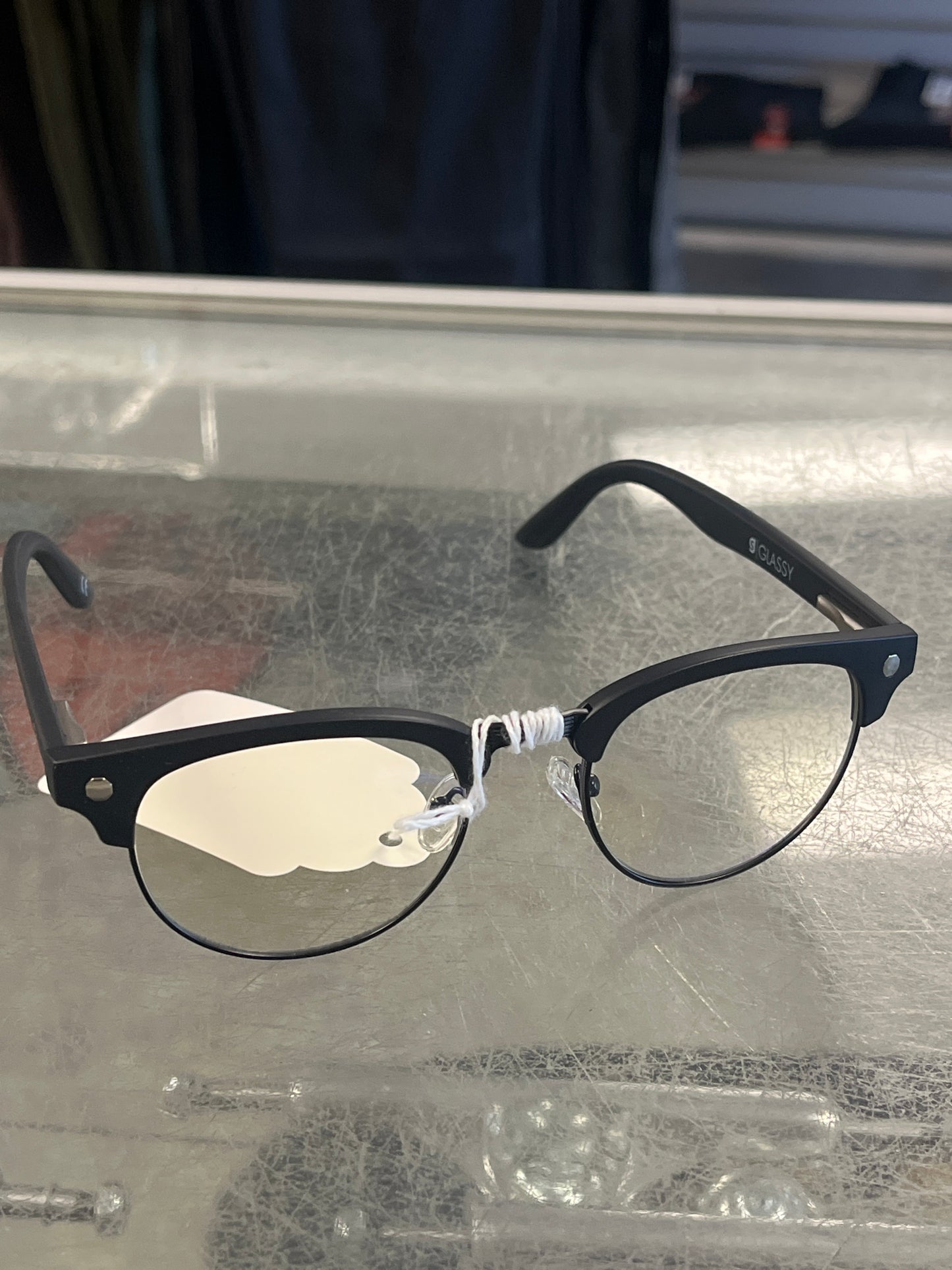 Glassy Morrison Gaming Sunglasses Clear Blue Light Lense