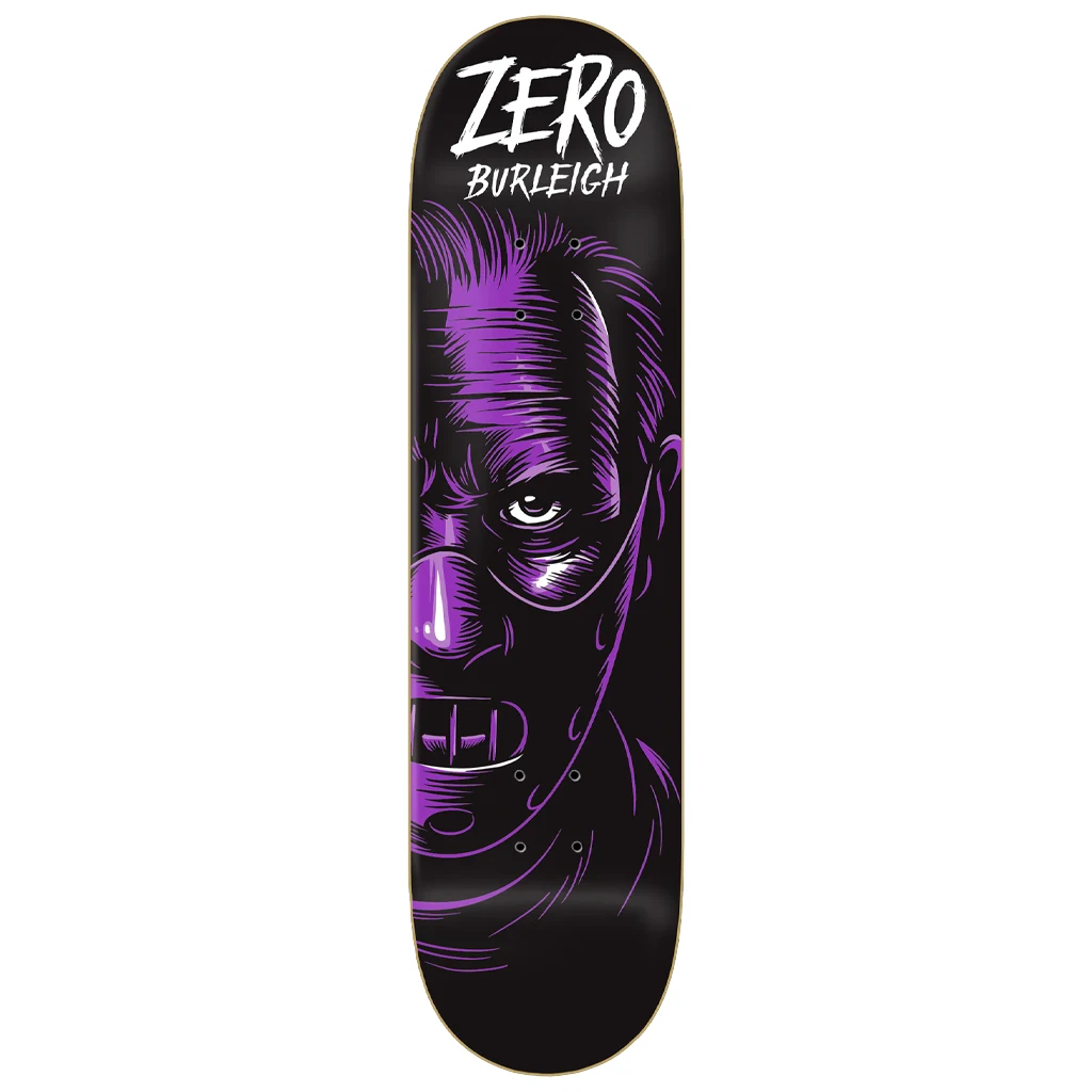 ZERO SKATEBOARDS BURLEIGH FRIGHT NIGHT 2 DECK 8.5
