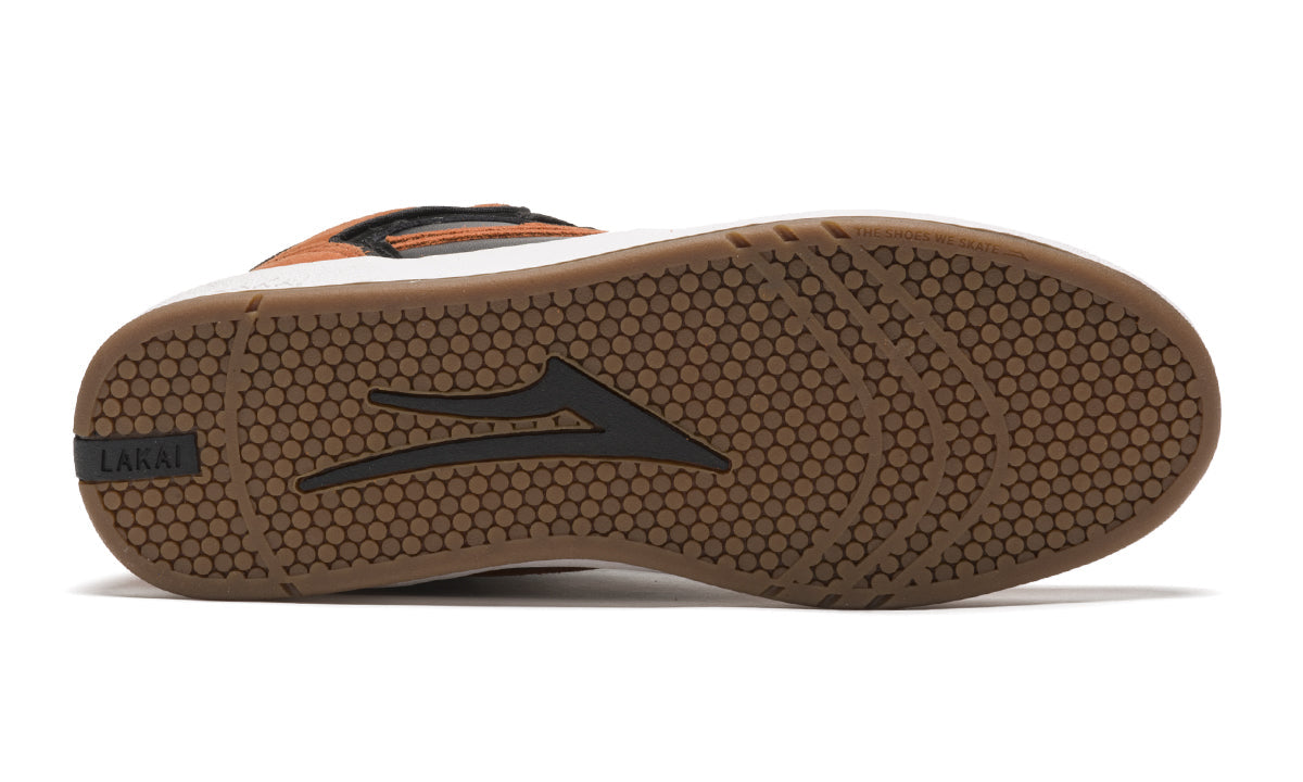 Lakai Telford Skate Shoe Brown/Black