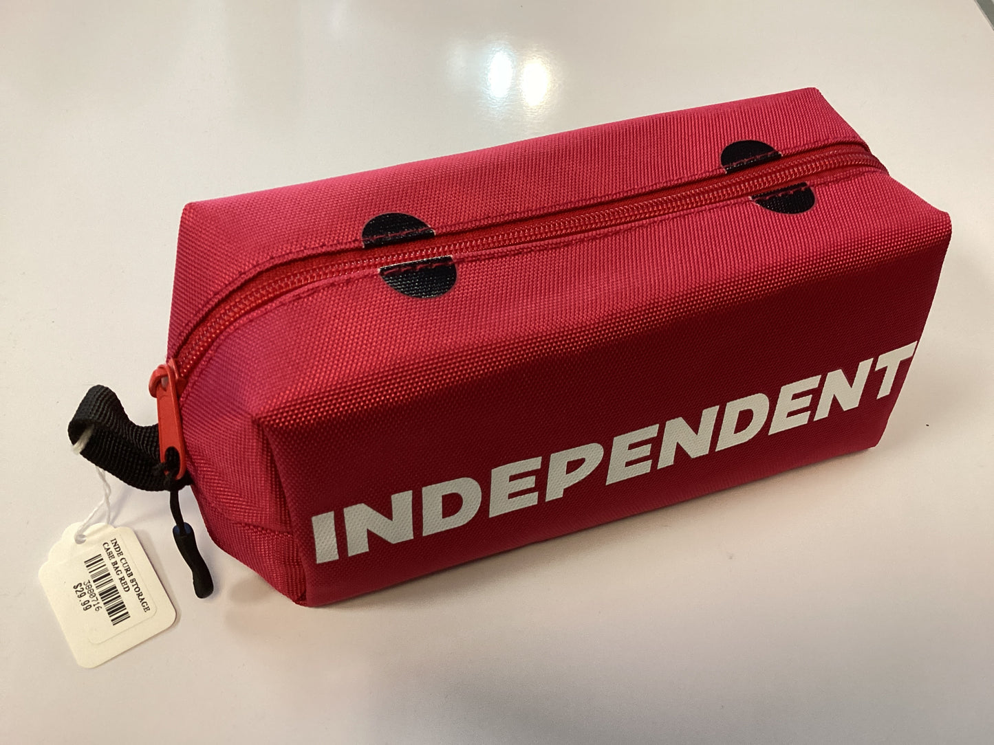 Independent Bag Curb Storage Case Red