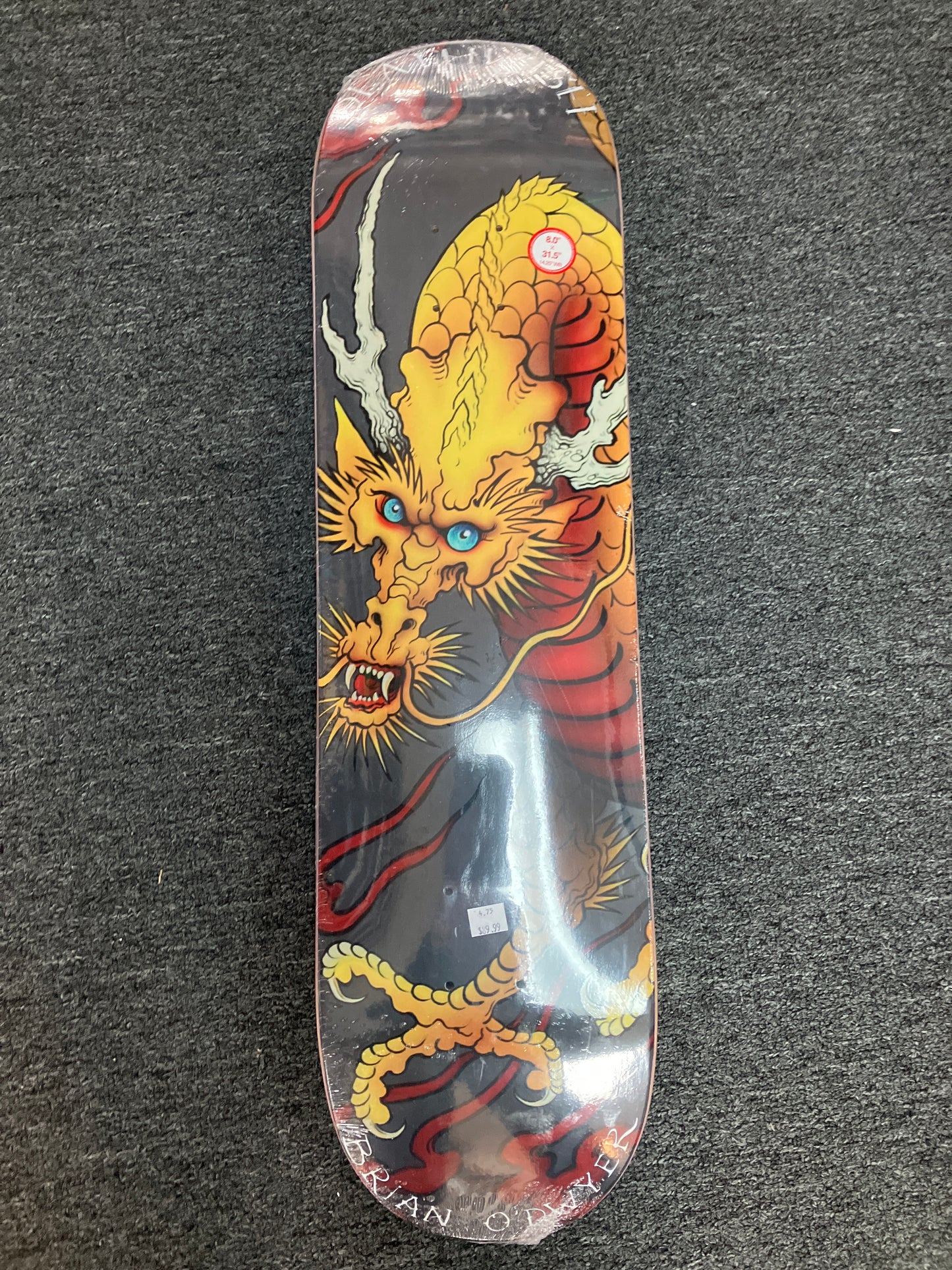 Deathwish 8.0 Deck Brian O’Dwyer Spirit Animal Dragon