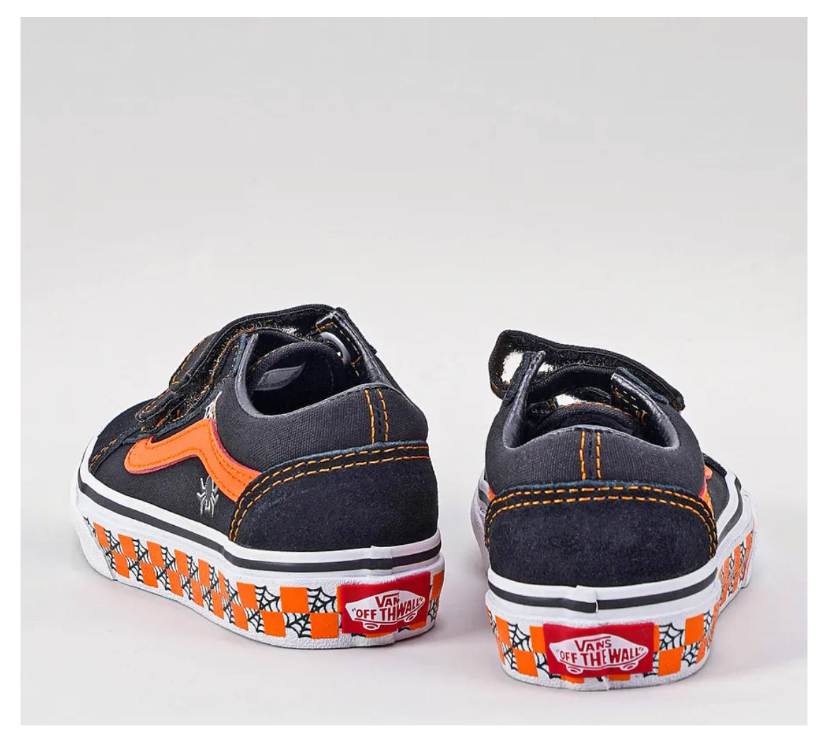 Vans Old School Velcro Shoe Halloween/Glow