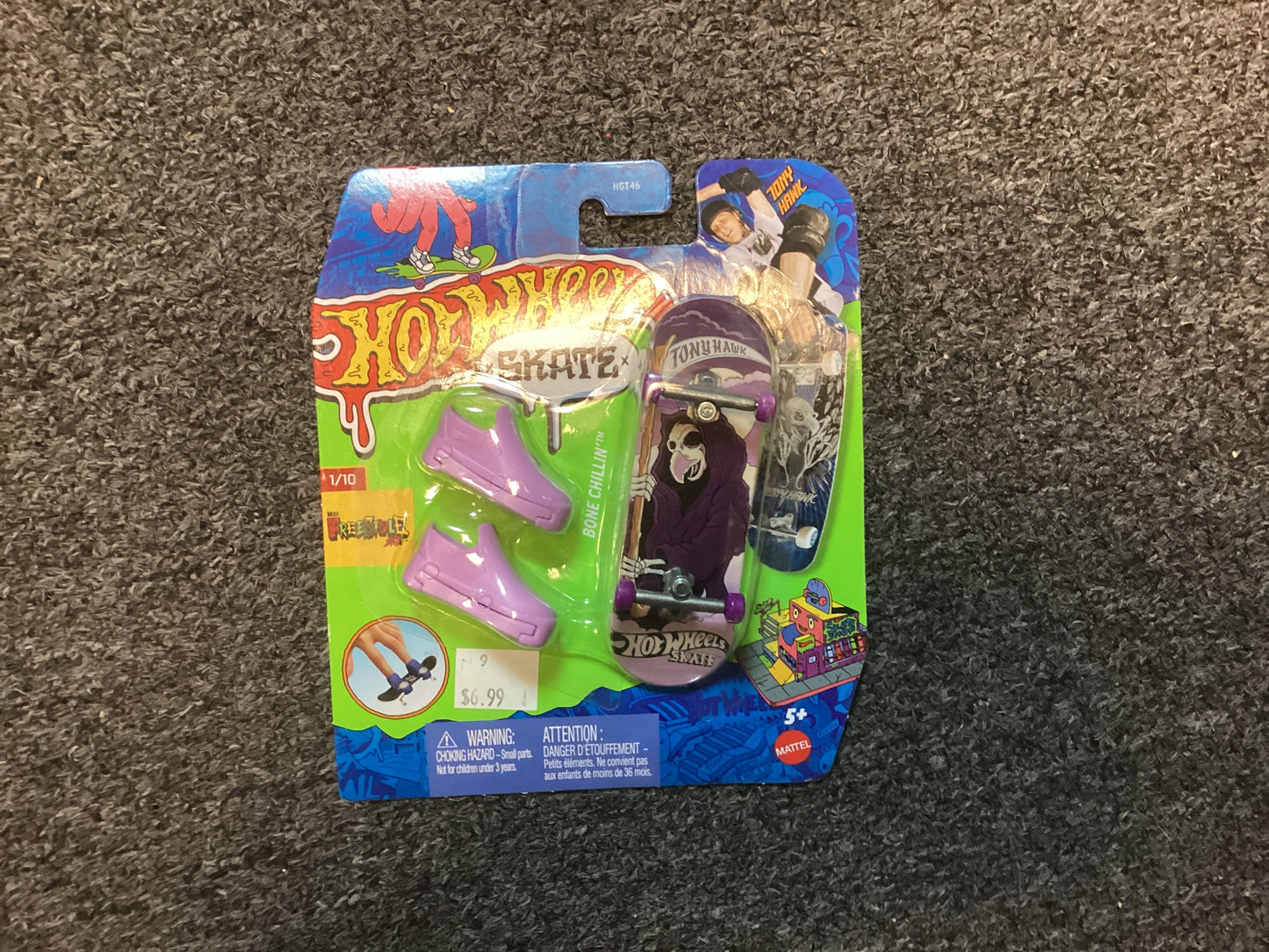 Hotwheels Skate fingerboard Tony Hawk reaper