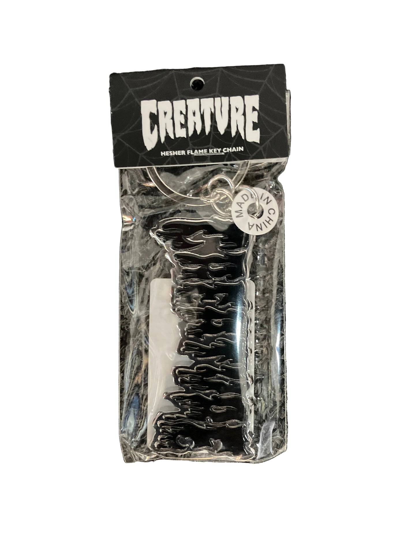 Hesher Flame Creature keychain