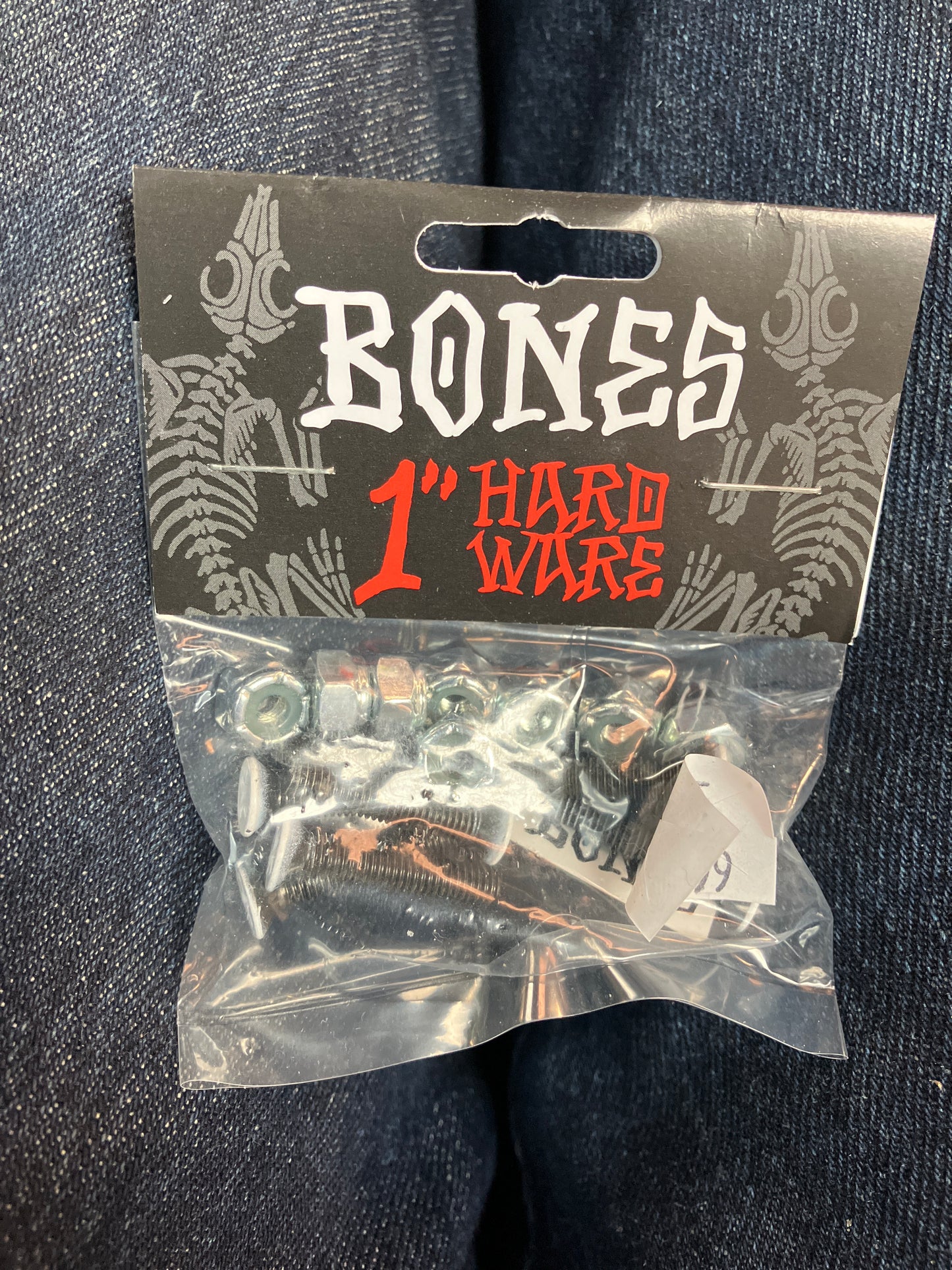 Bones Hardware 1” Phillips White