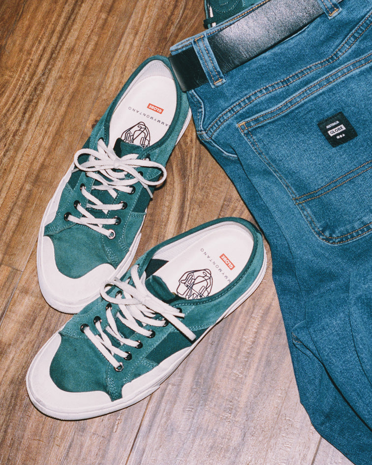 Globe Surplus Night Green/Montano Skate Shoe