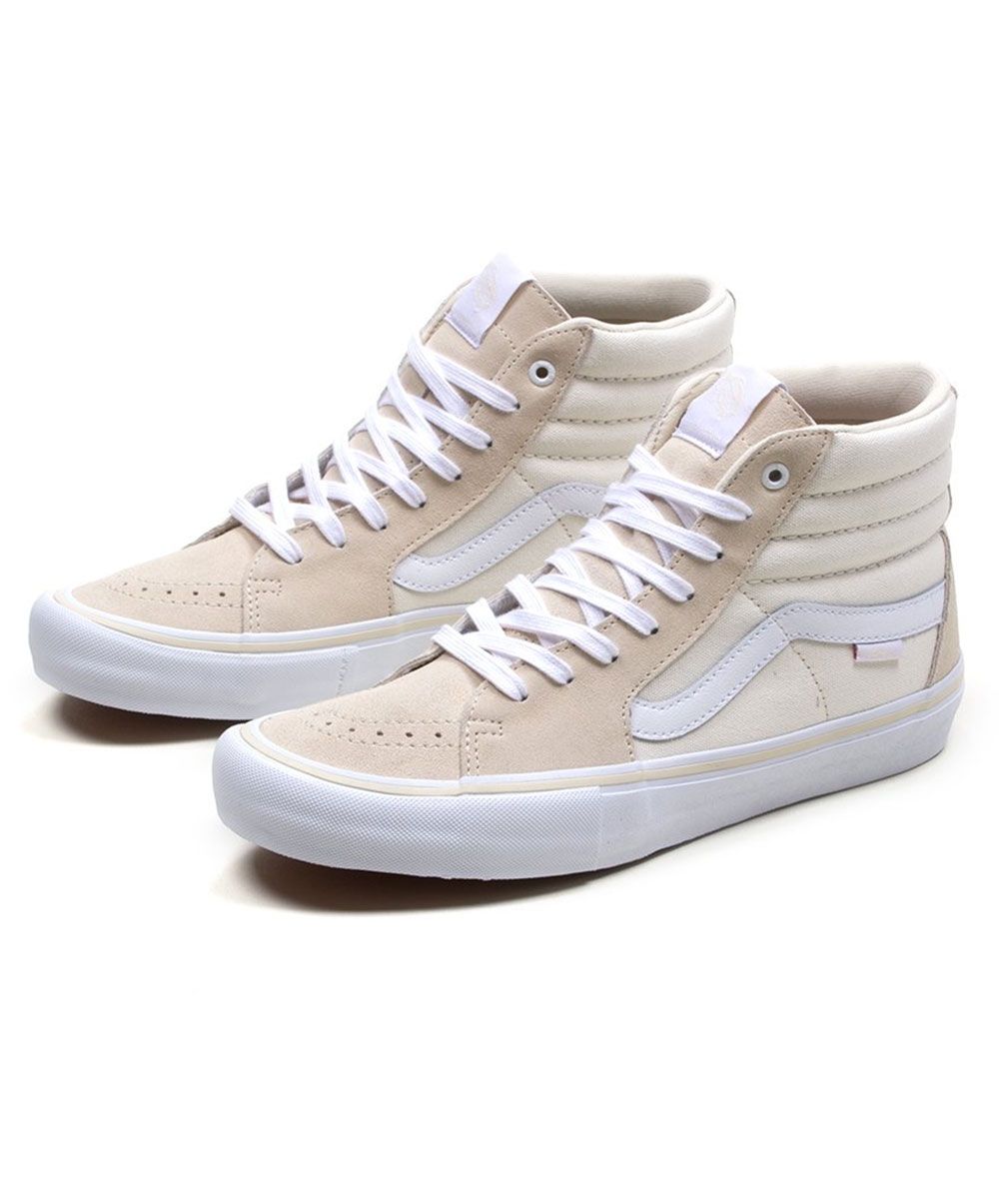 Vans Skate SK8-Hi Pro Shoes Marshmallow/White