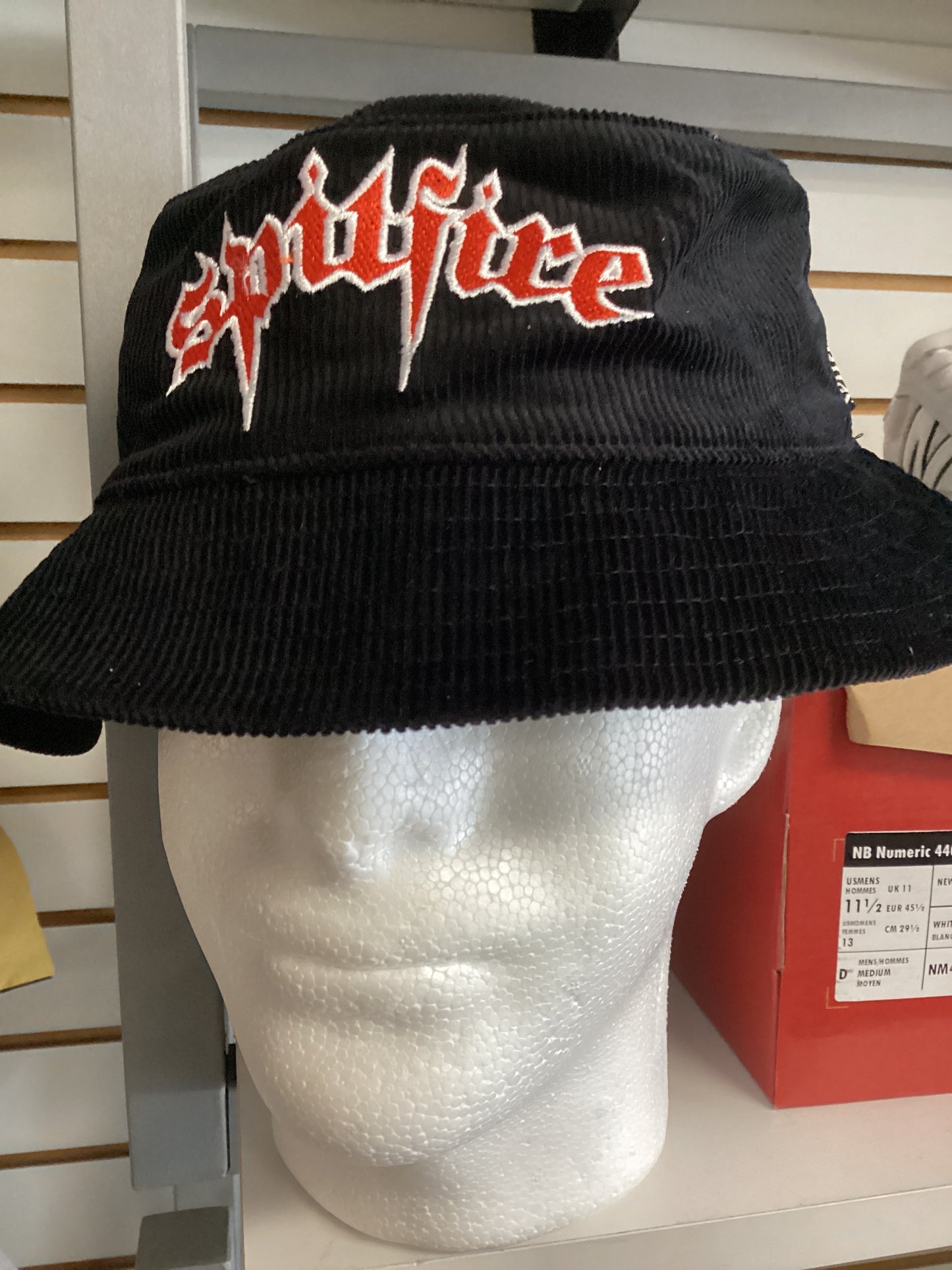 Spitfire hat bucket black venom