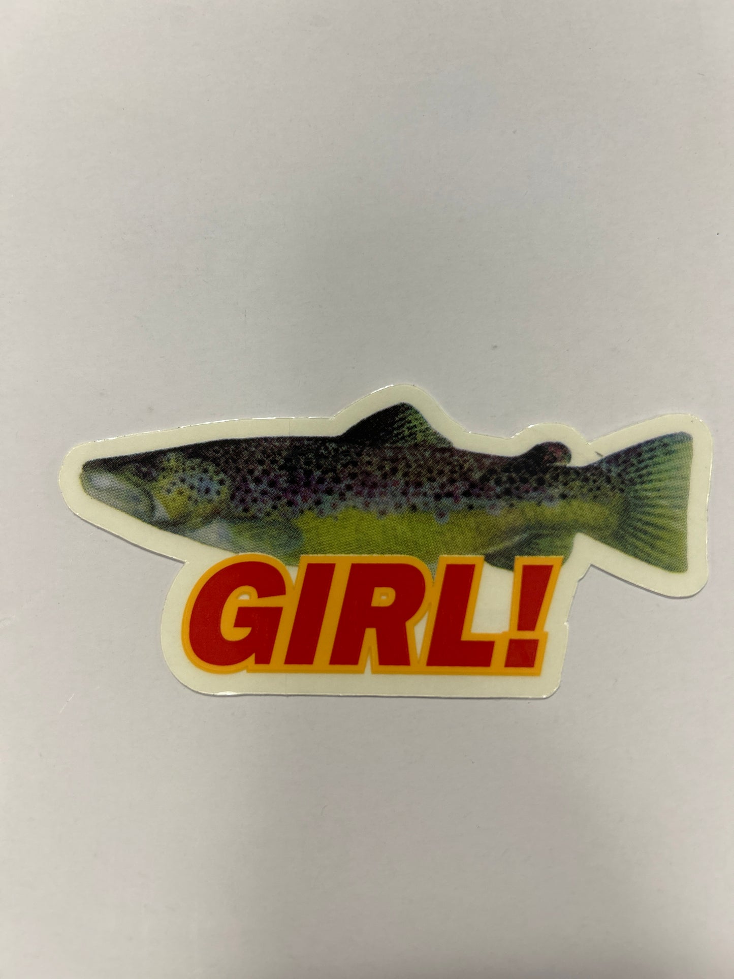 Girl Trout Sticker