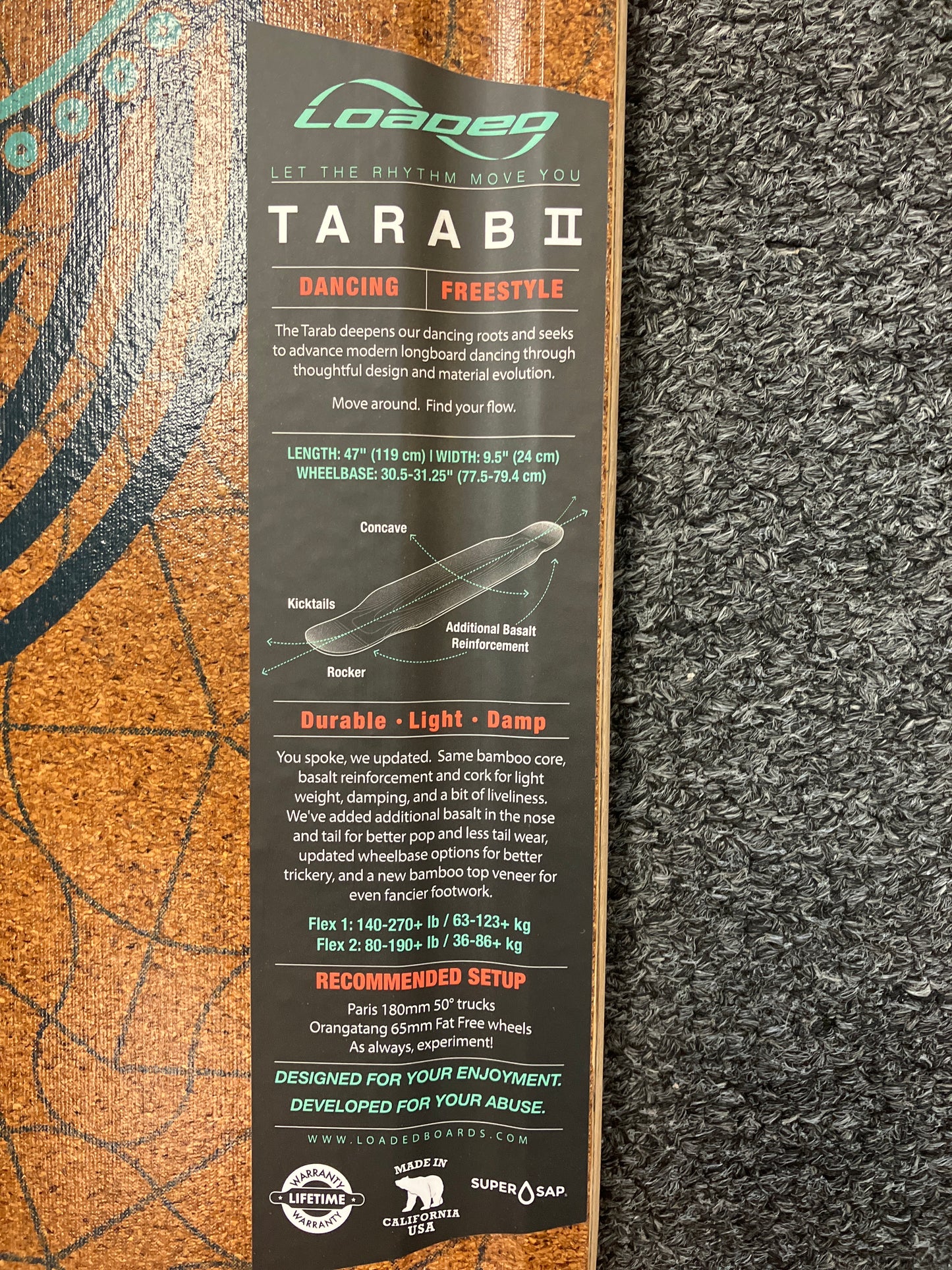 Loaded Longboard Complete Tarab II Dancer