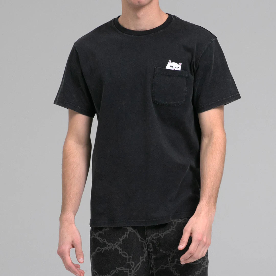 Ripndip Lord Nermal Pocket T Shirt Black