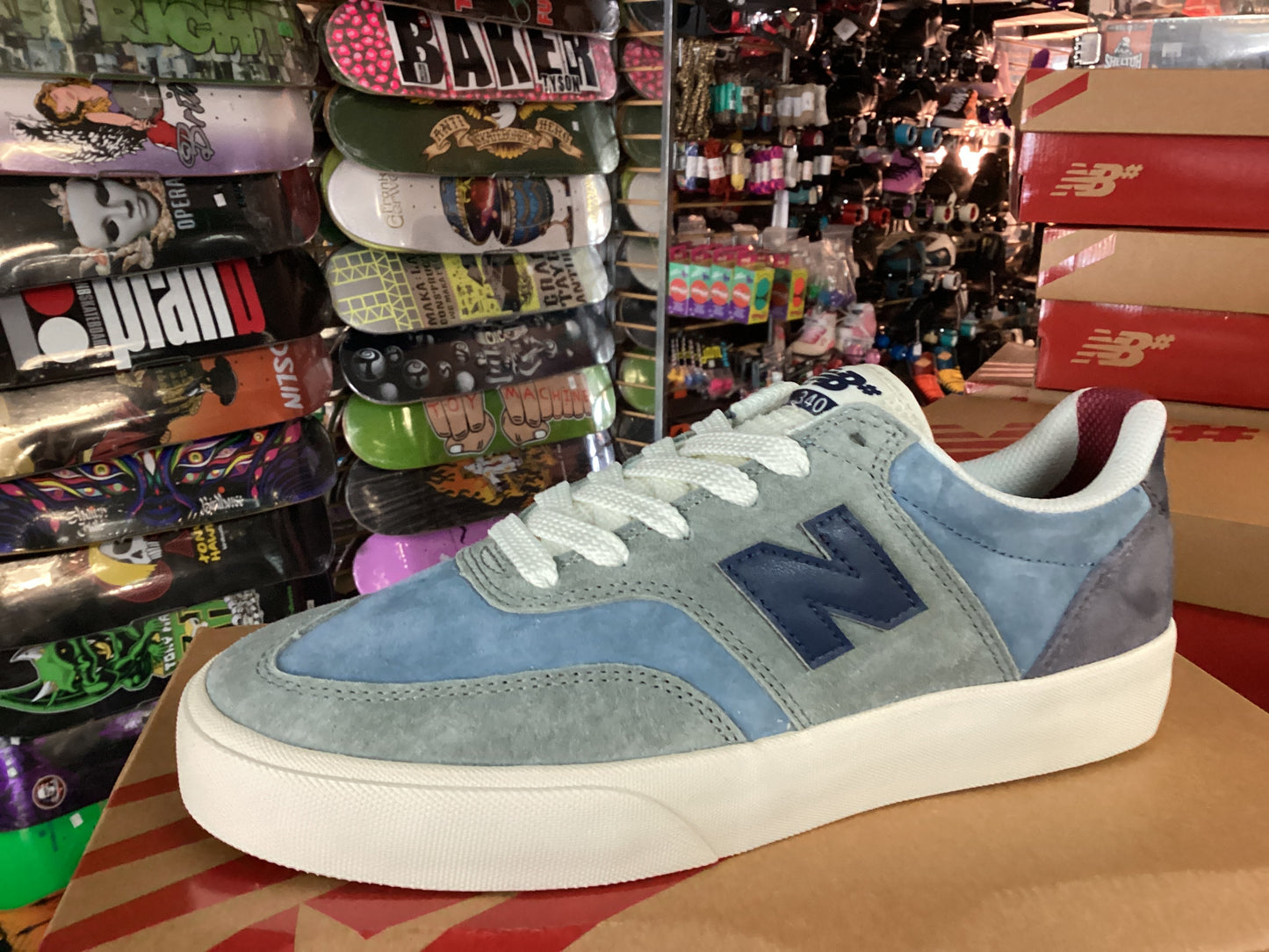 New balance 340 Blue/Blue Skate Shoe