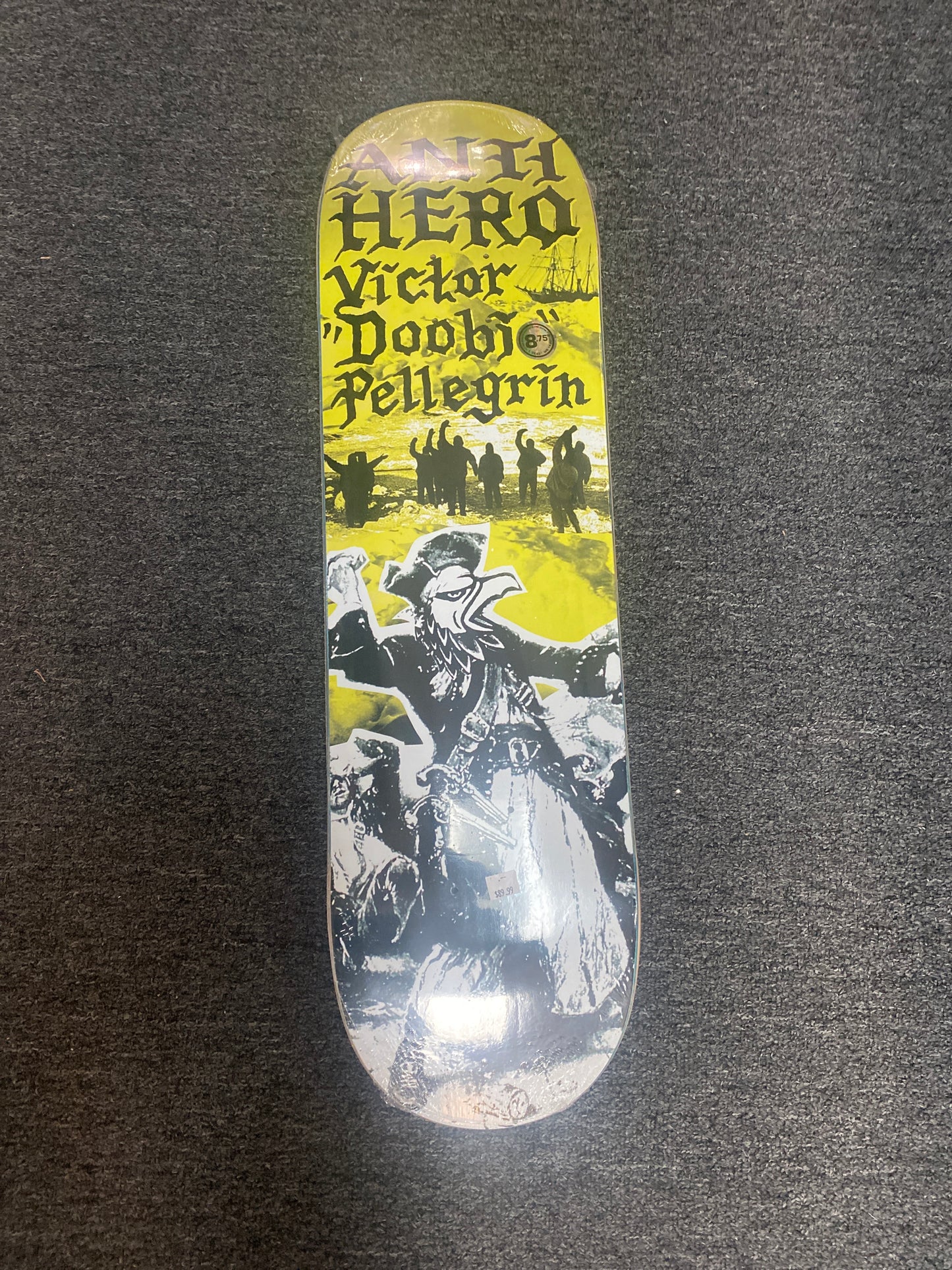 Anti Hero 8.75 Pellegrin Wild Unknown BRD Doobie Deck